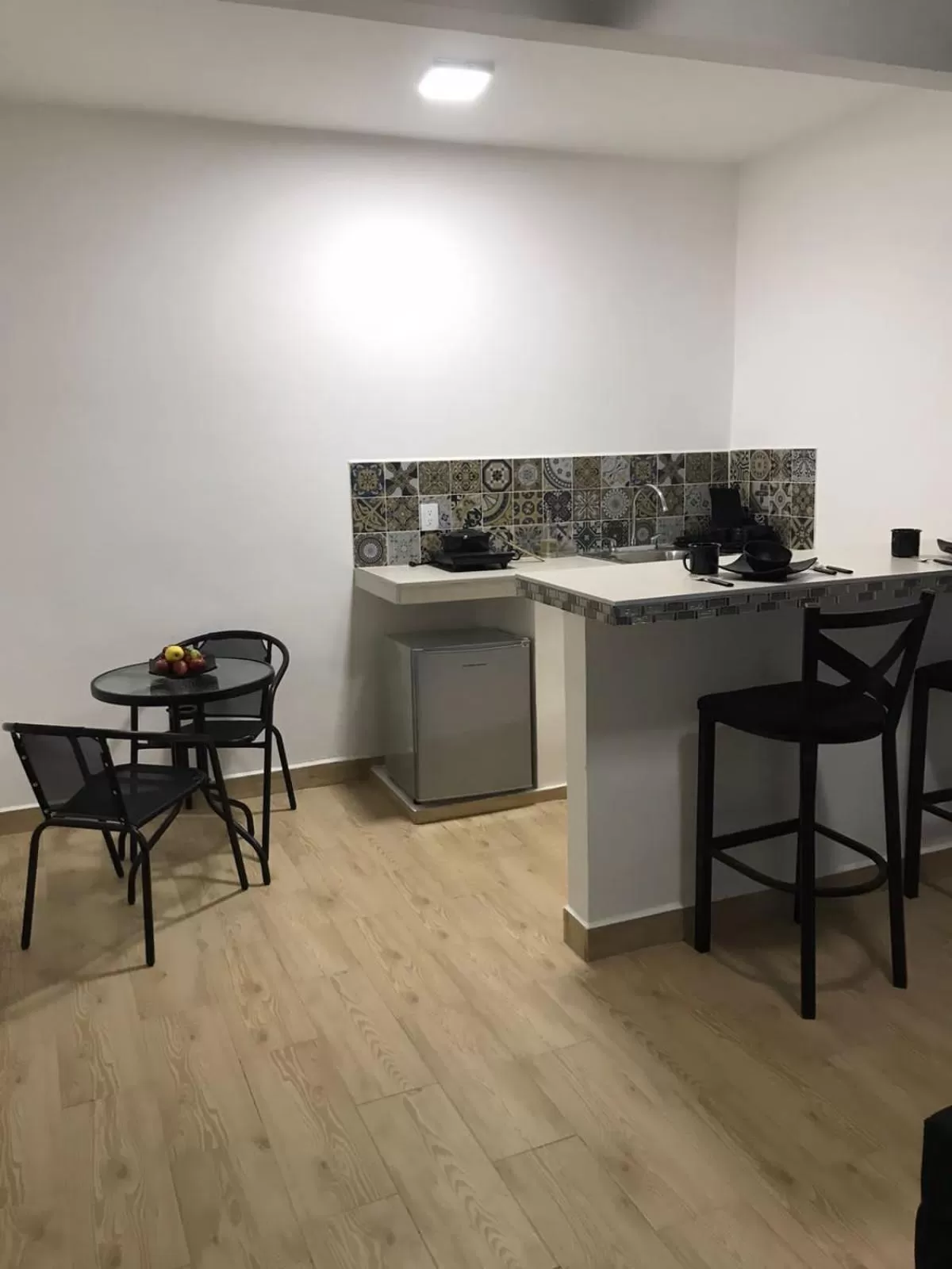 Kitchen or kitchenette in Garden Suites Comalcalco