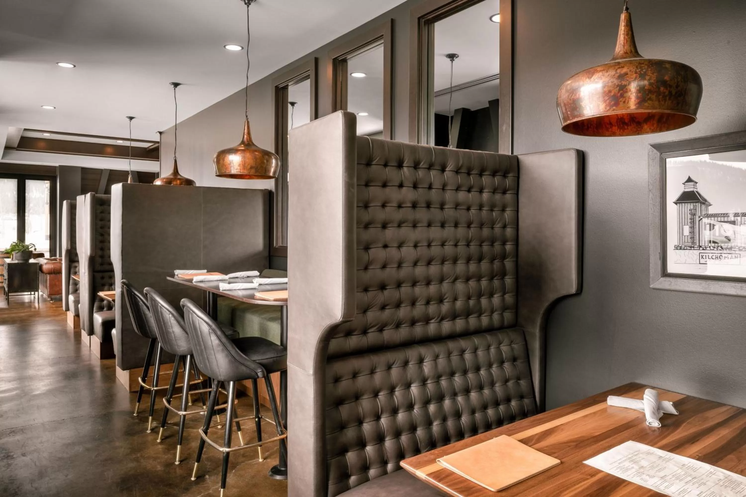 Lounge or bar in Residence Inn by Marriott Big Sky/The Wilson Hotel
