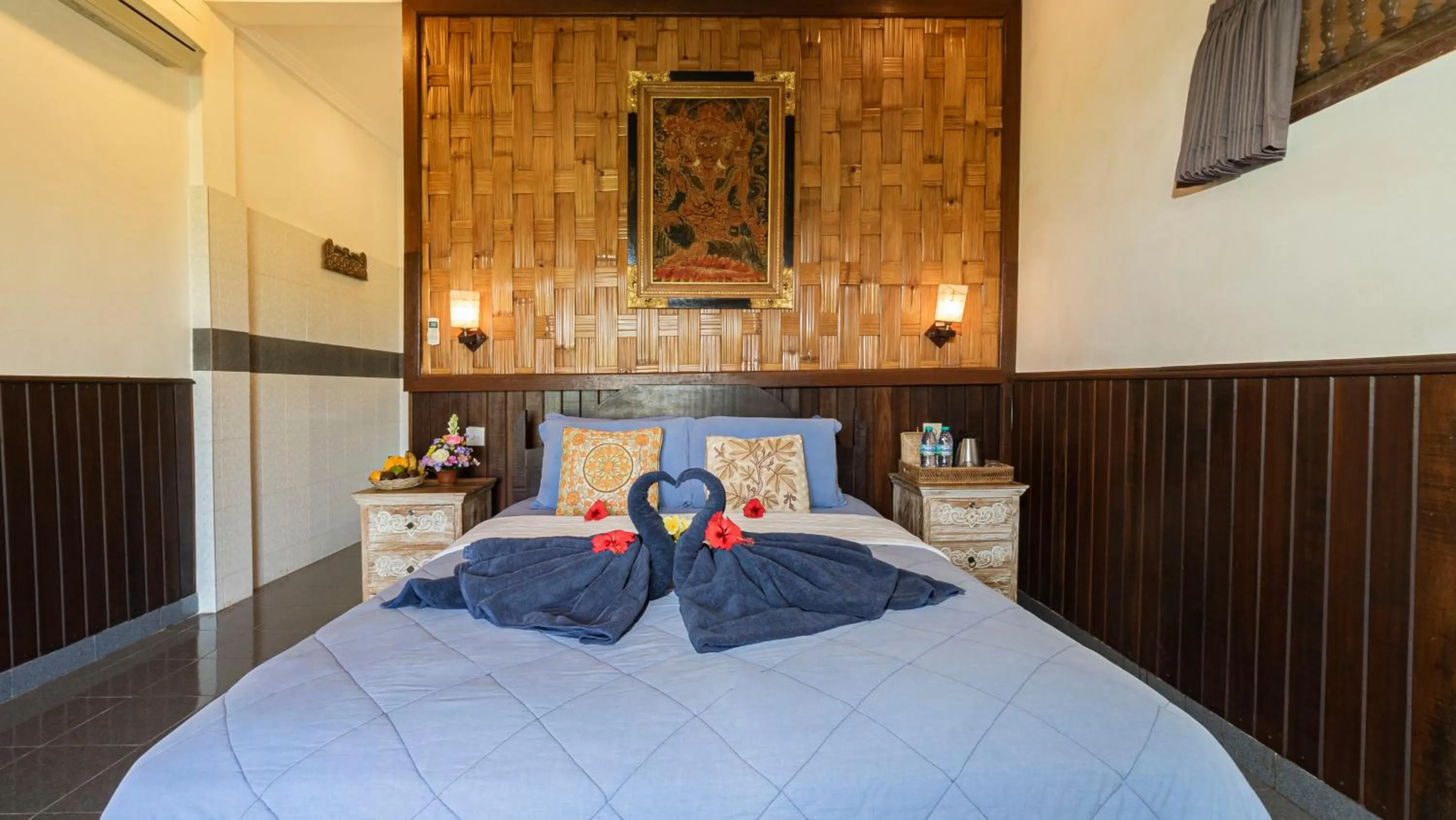 Bed in Kun - Kun Guest House Ubud