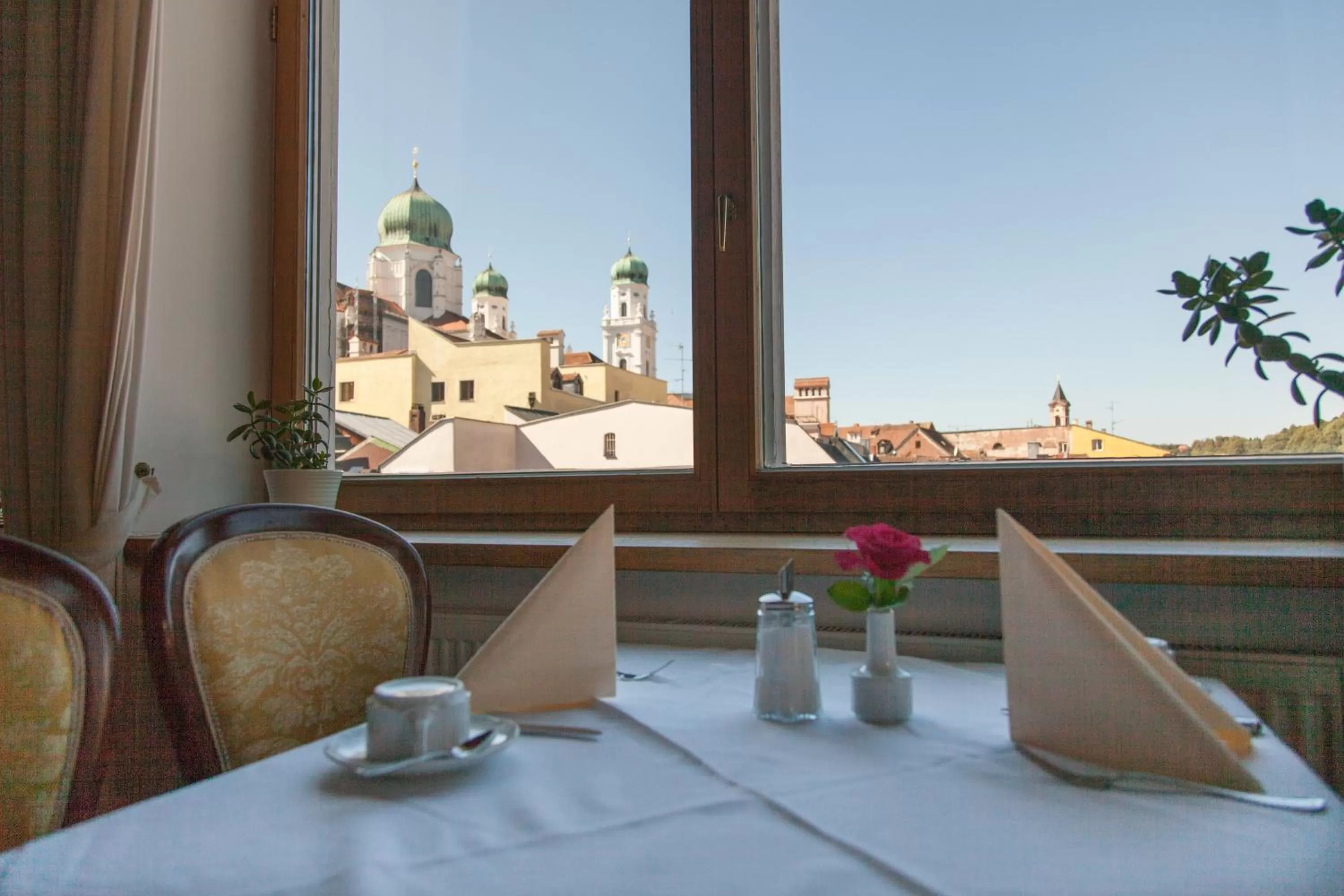 City view in Hotel Wilder Mann