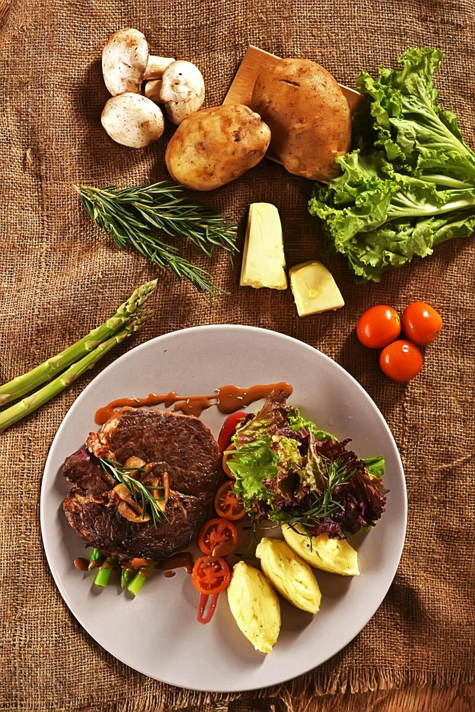 Food close-up in Kokoon Hotel Surabaya