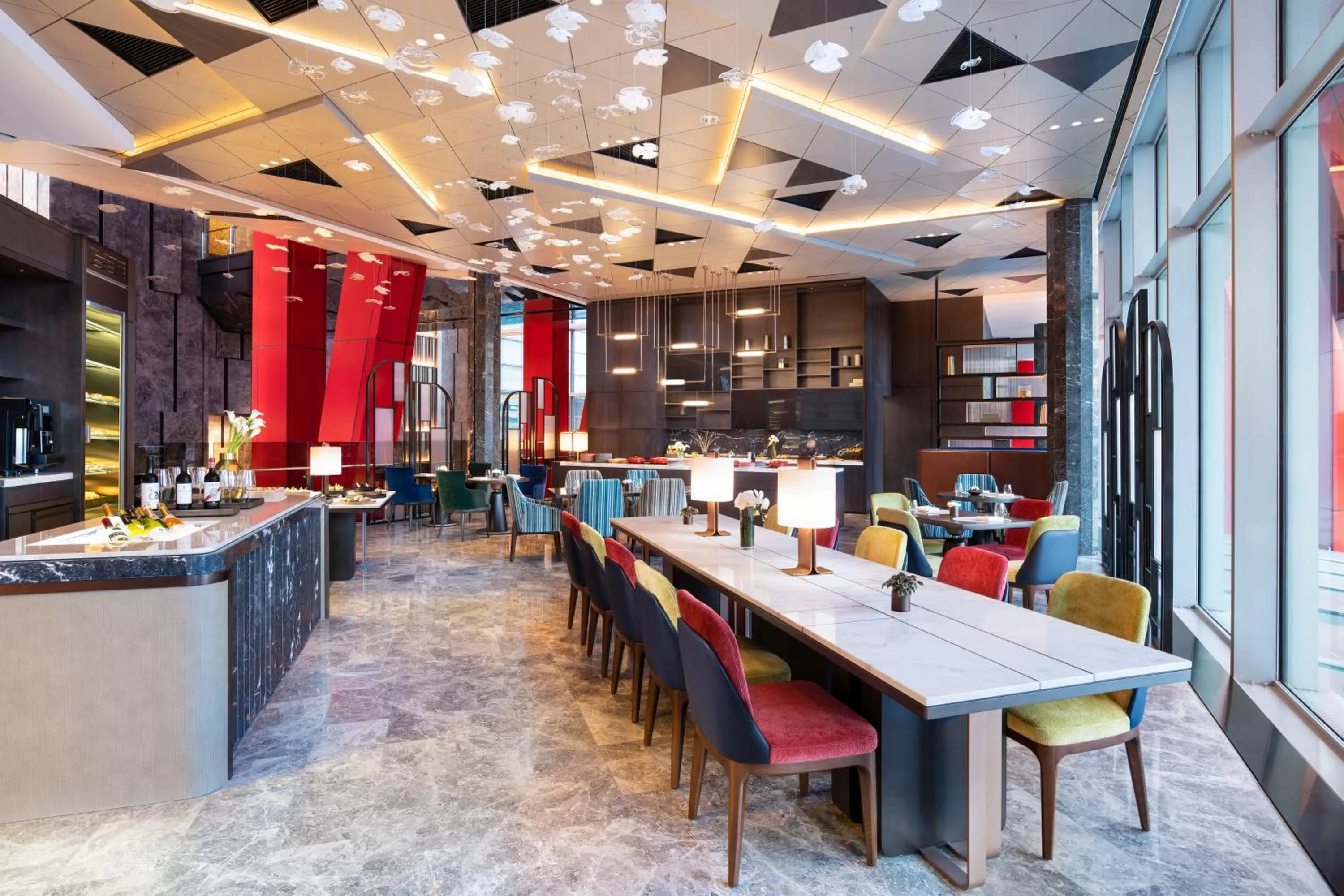 Communal lounge/ TV room in Fairmont Ambassador Seoul