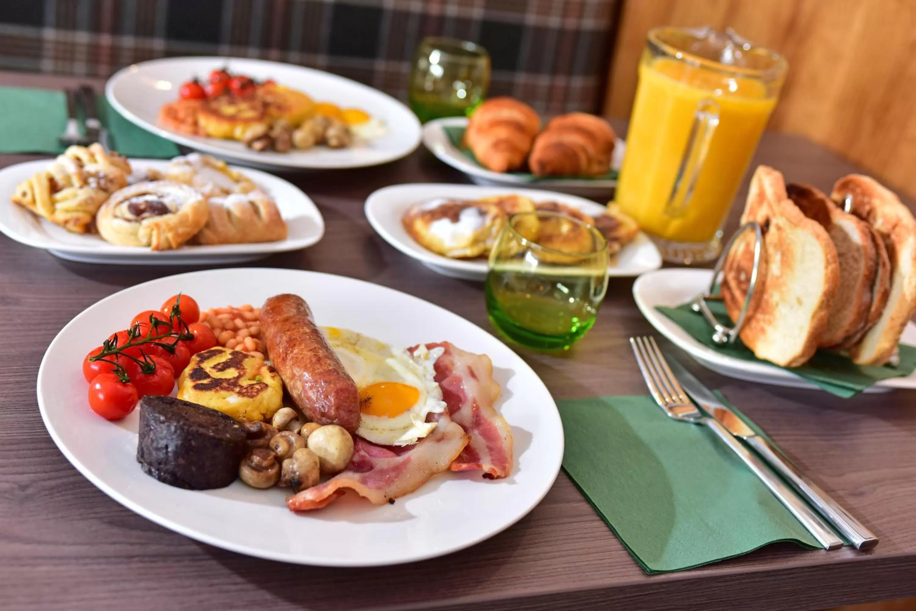 Food close-up in The Townhouse Aberfeldy - Rooms & Breakfast