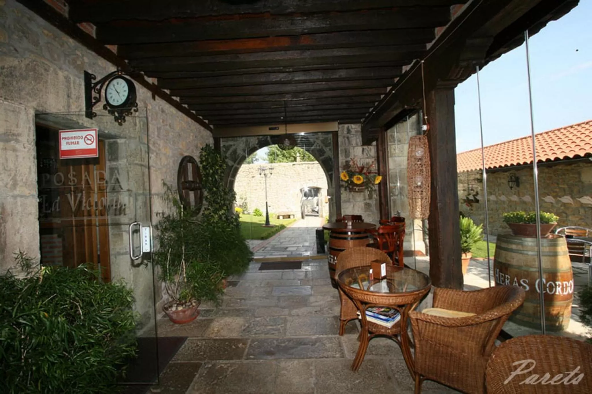 Garden in Posada La Victoria