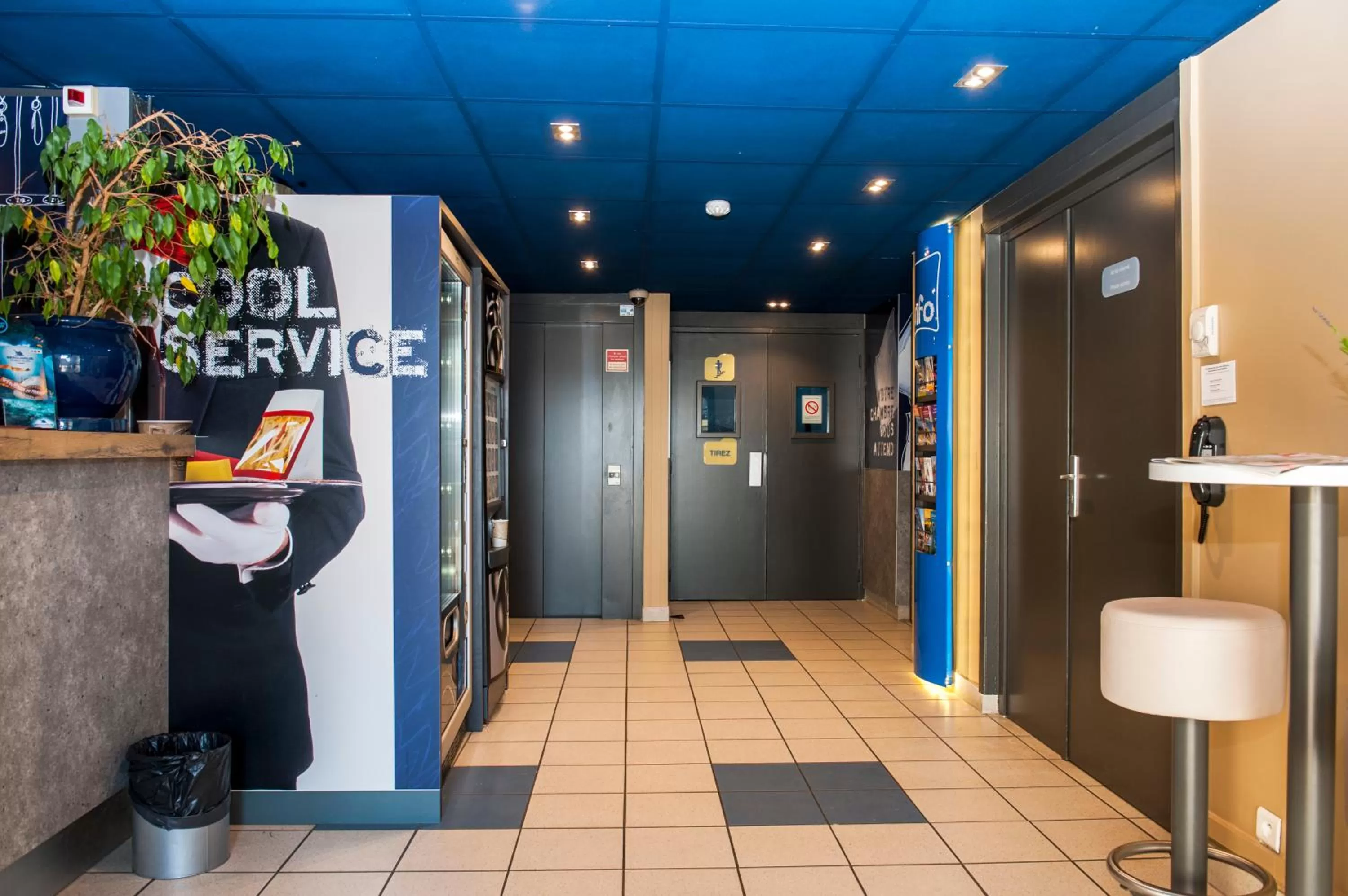 Lobby or reception in ibis budget Nimes Marguerittes - A9