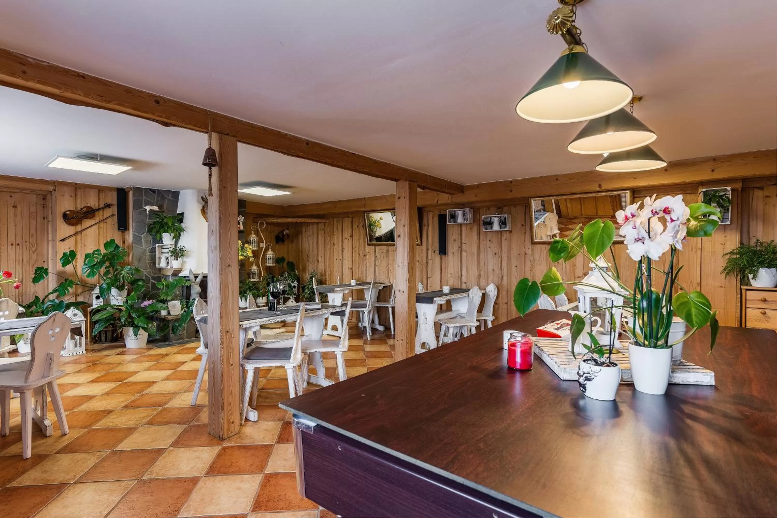 Dining area in Pokoje Gościnne U Małgorzaty Jacuzzi & Sauna