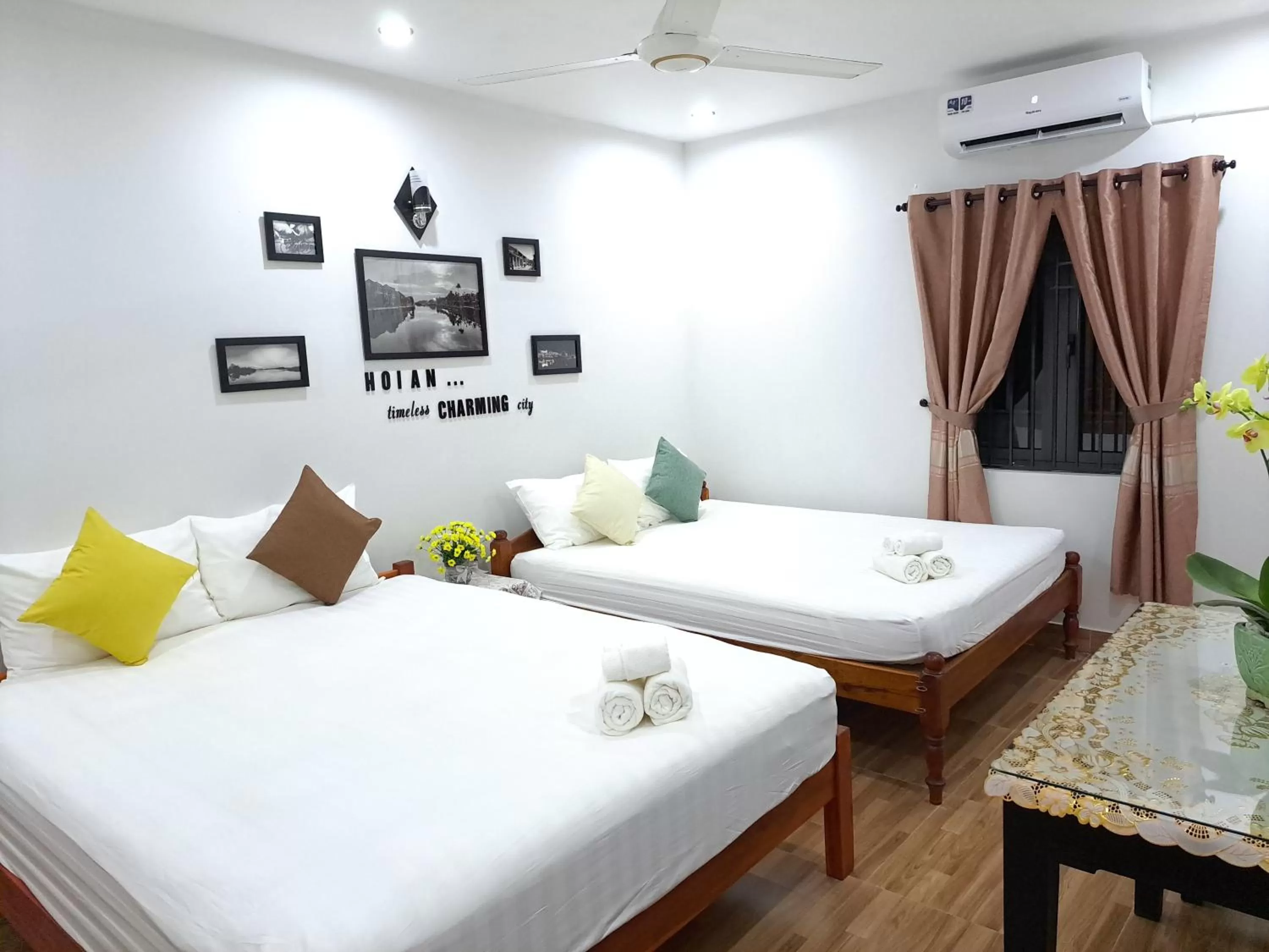 Bed in GREEN TOWN hotel HỘI AN