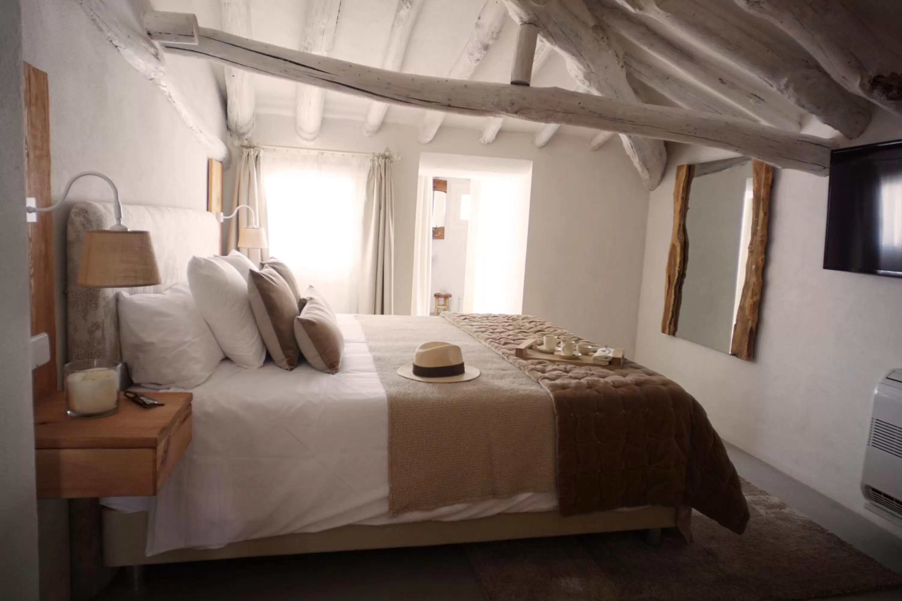 Bedroom, Bed in Hacienda Fresneda María by Real Spain Hotels Adults Recommended