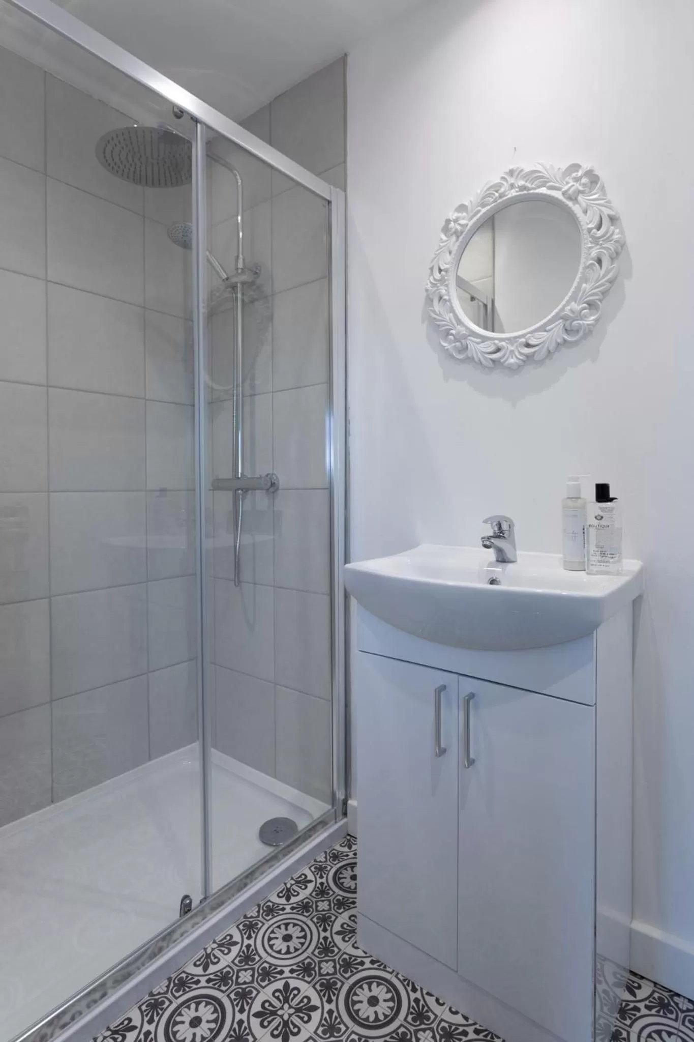 Shower in RESIDENCY LUXURY SEAFRONT HOTEL