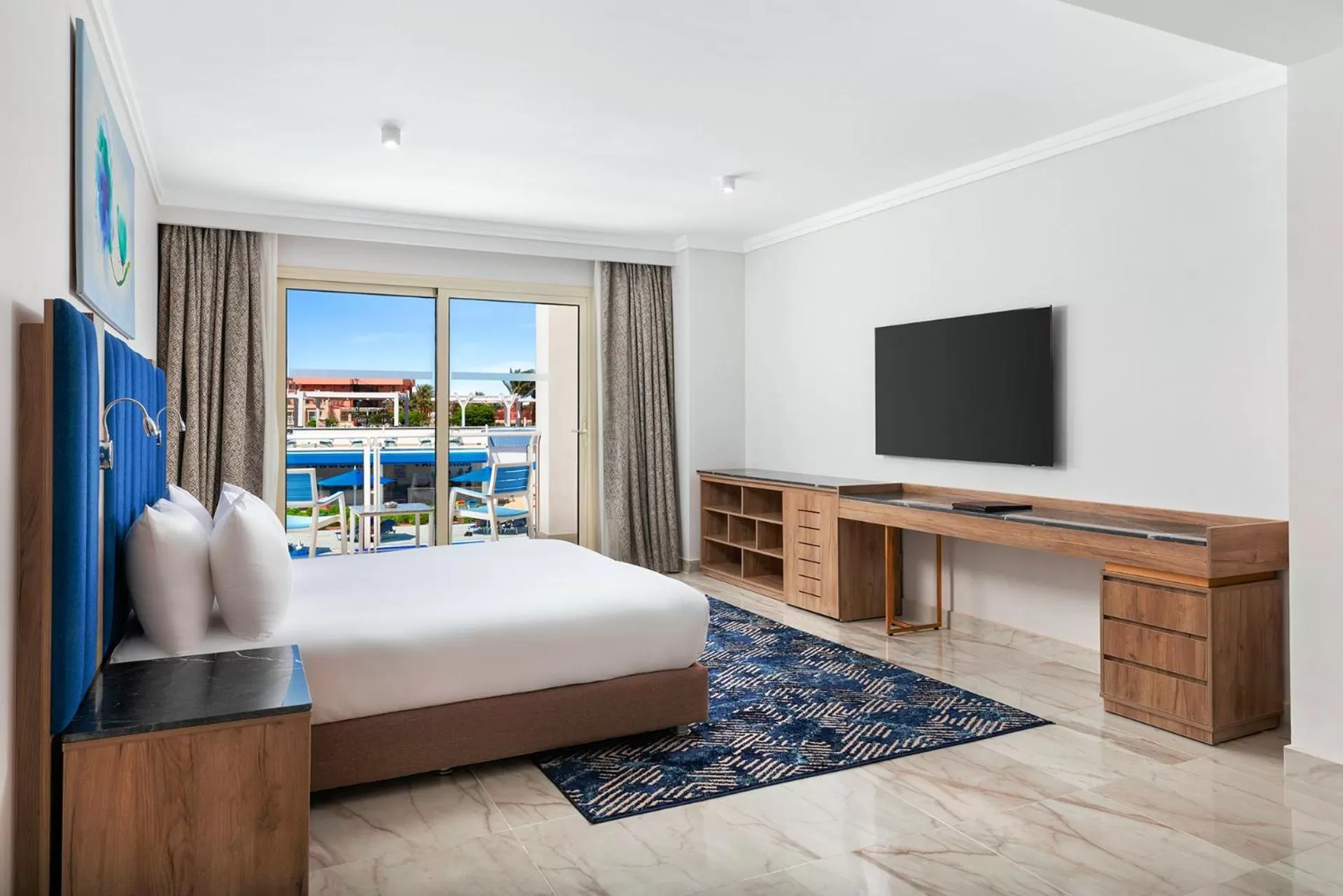 Bedroom, Bed in Pickalbatros Blu Spa Resort - Adults Friendly 16 Years Plus- Ultra All-Inclusive