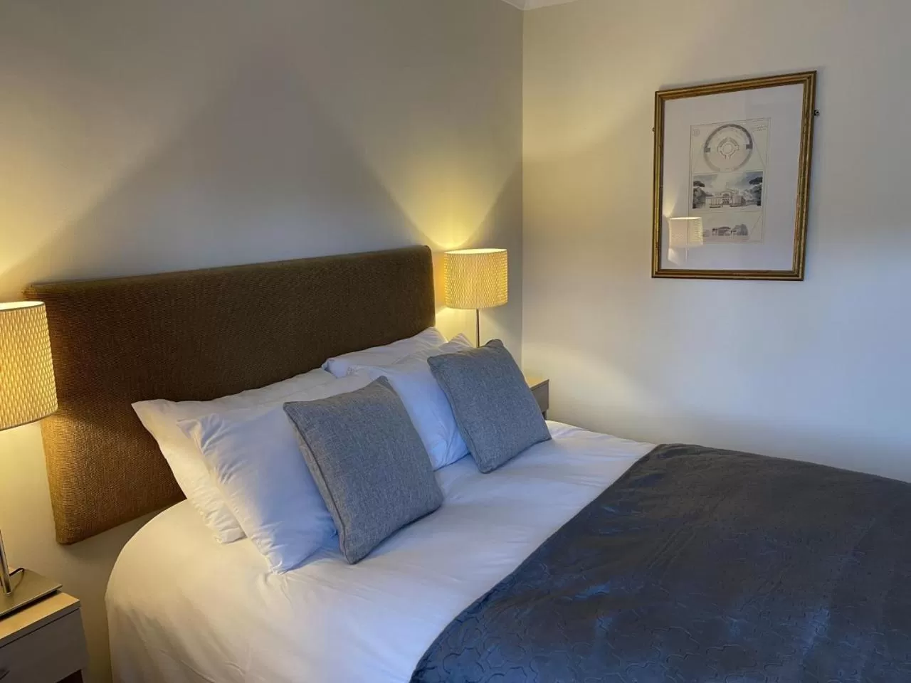 Bed in The Castle Hotel