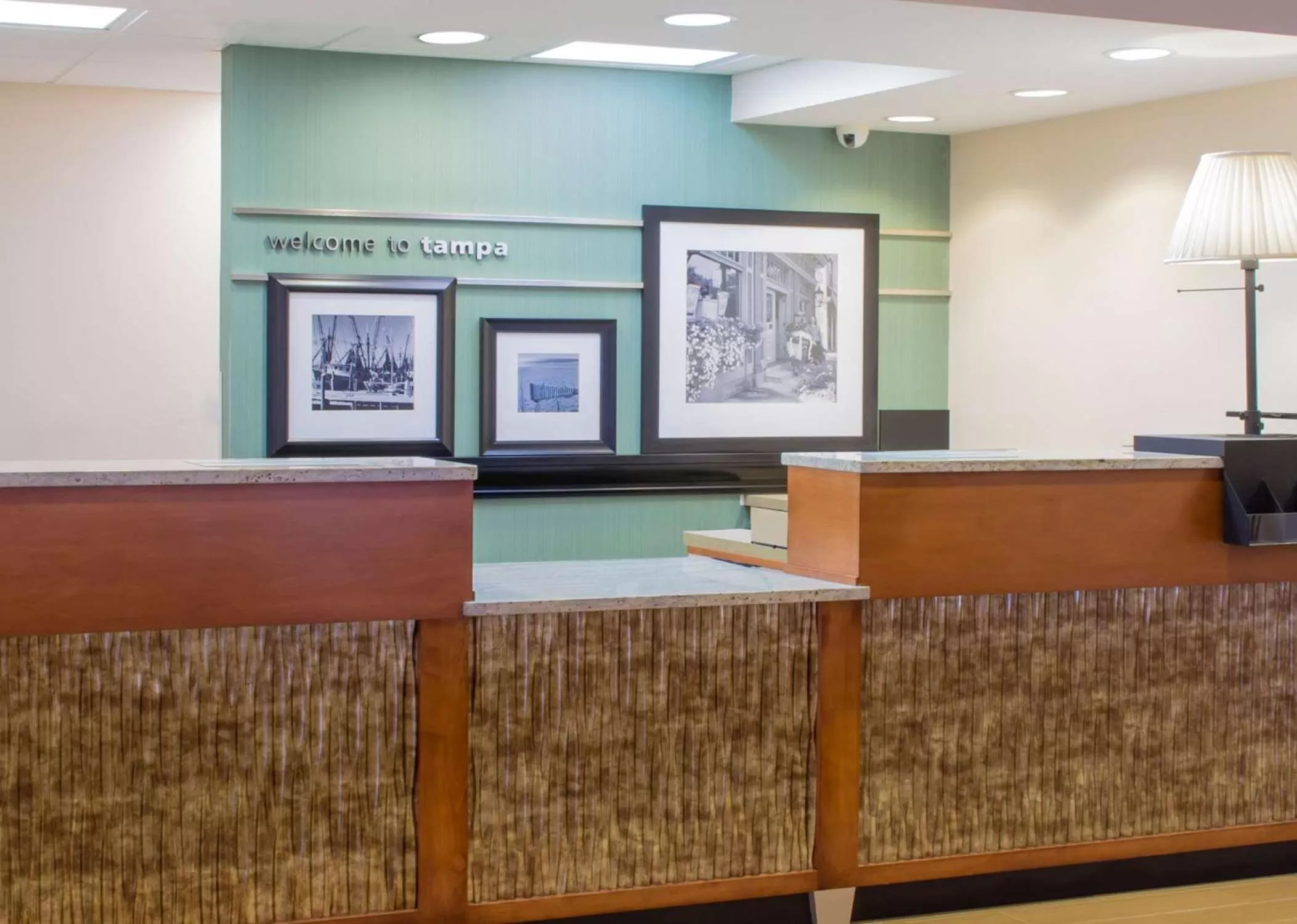 Lobby or reception in Hampton Inn Tampa-Veterans Expressway
