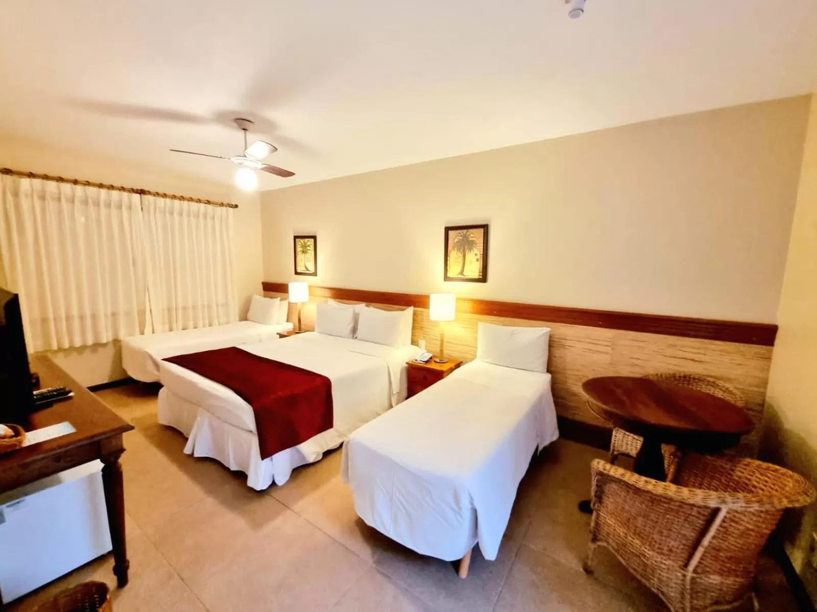 Bed in Pousada Corsario Buzios