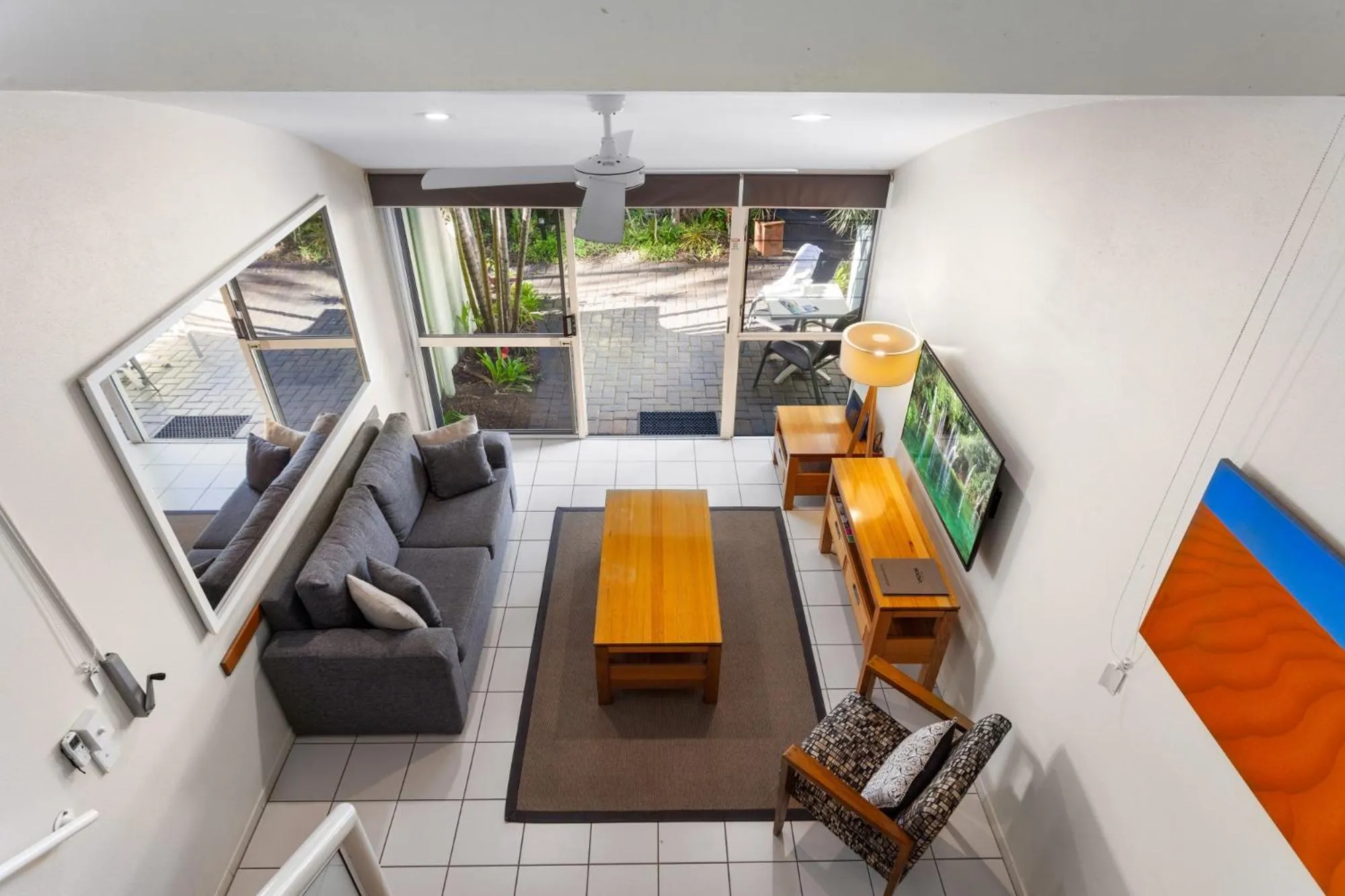 Living room in Caribbean Noosa