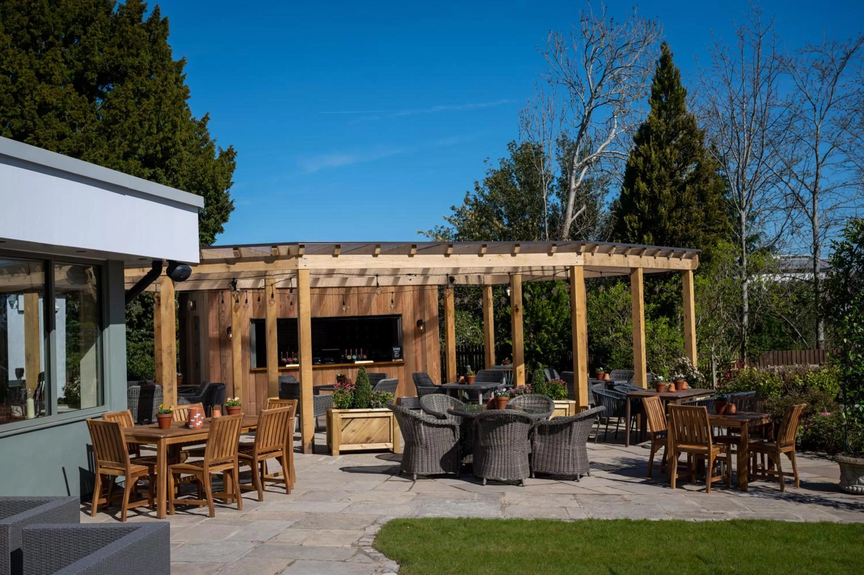 Patio in Victoria Hotel by Chef & Brewer Collection