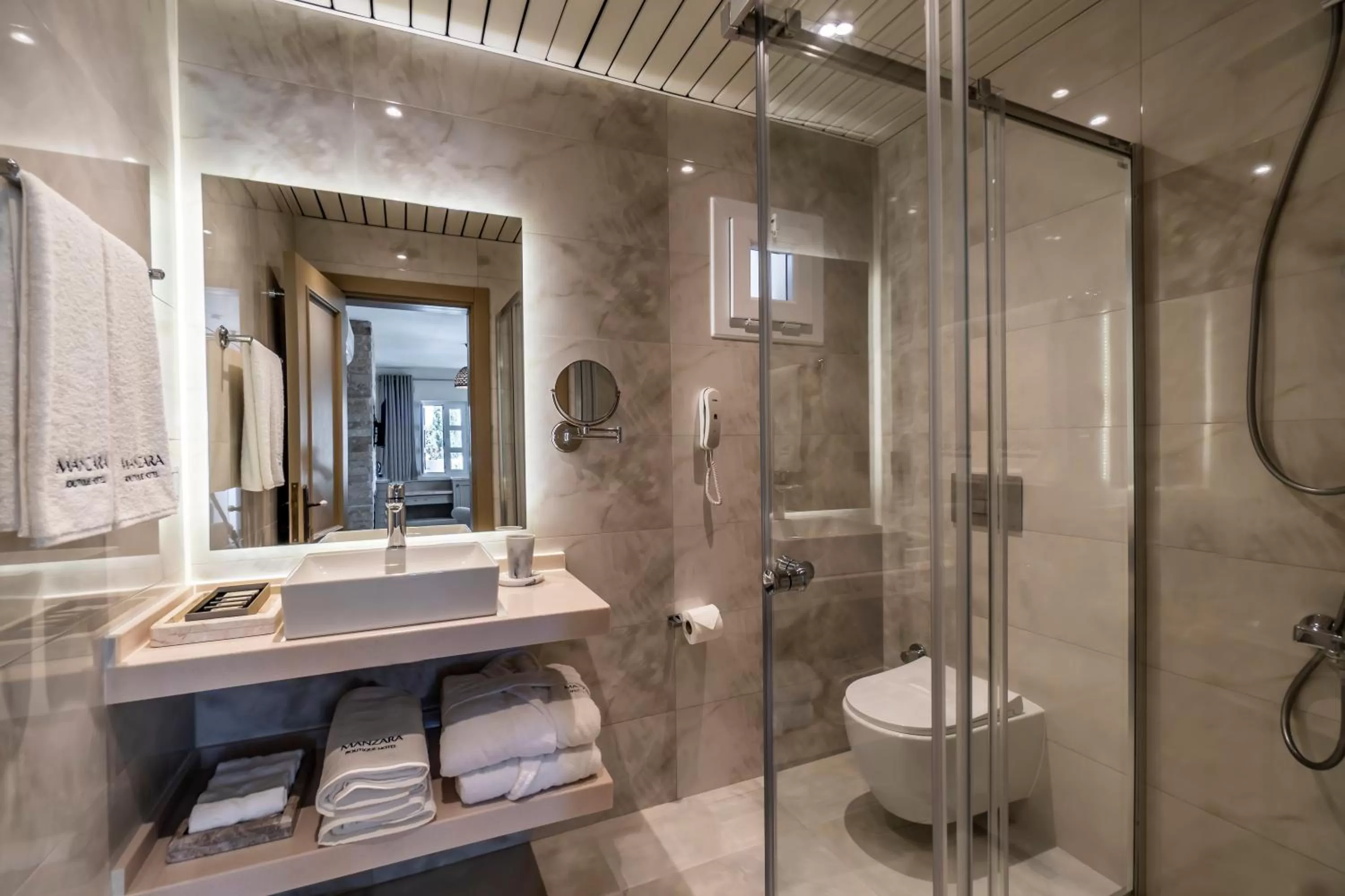 Bathroom in Manzara Boutique Hotel - Adults Only