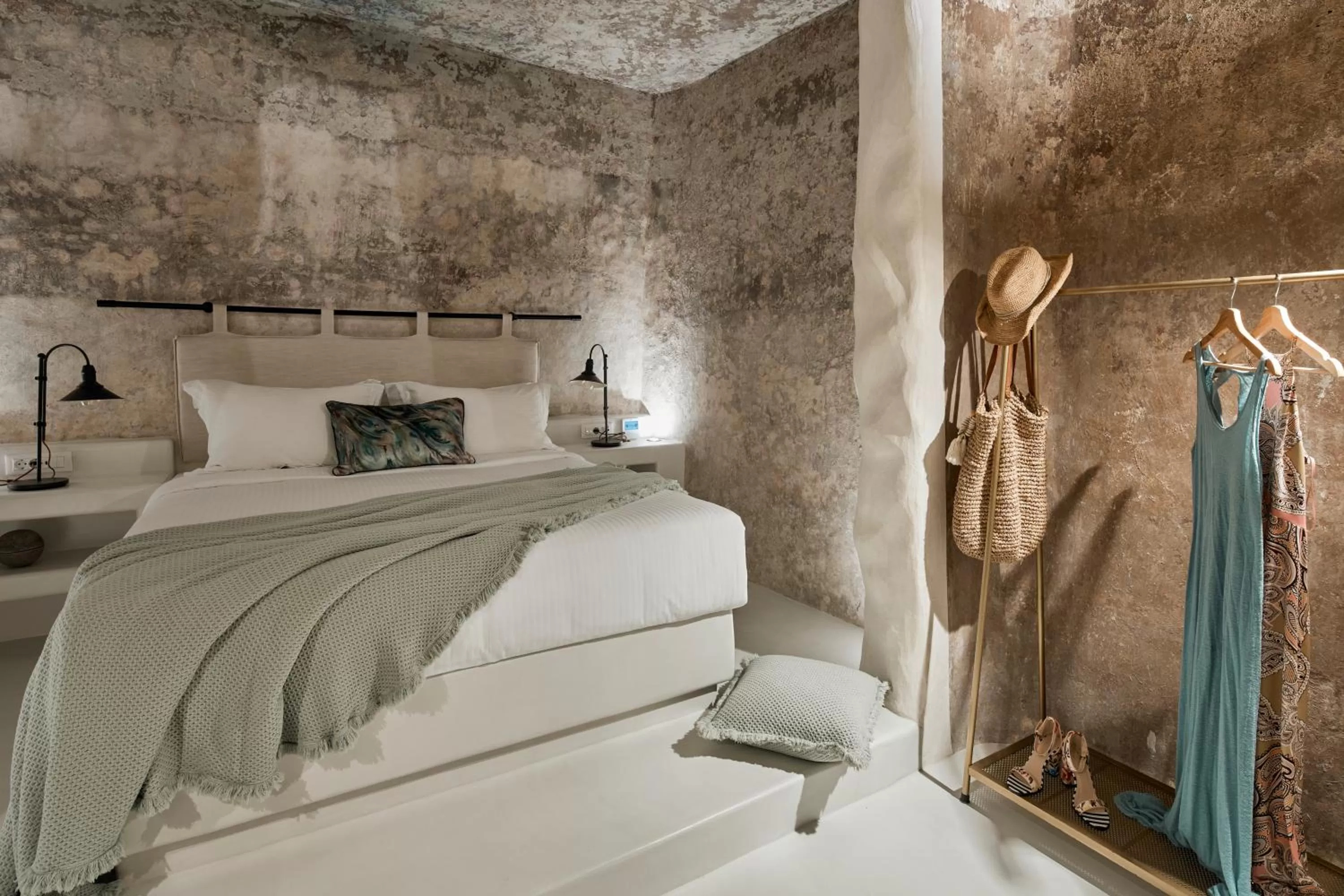 Bed in Winery Hotel 1870