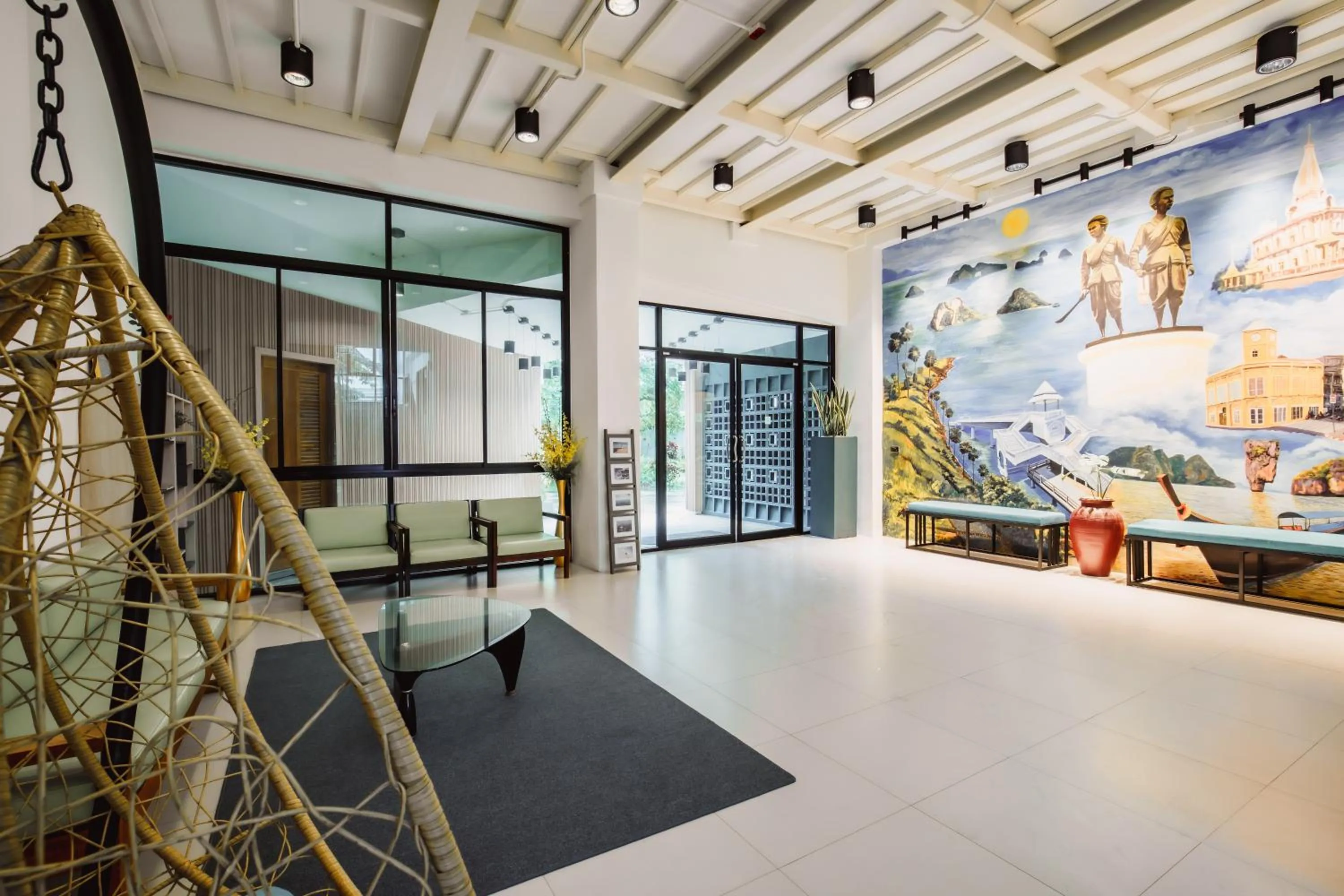 Seating area in The Lunar Patong