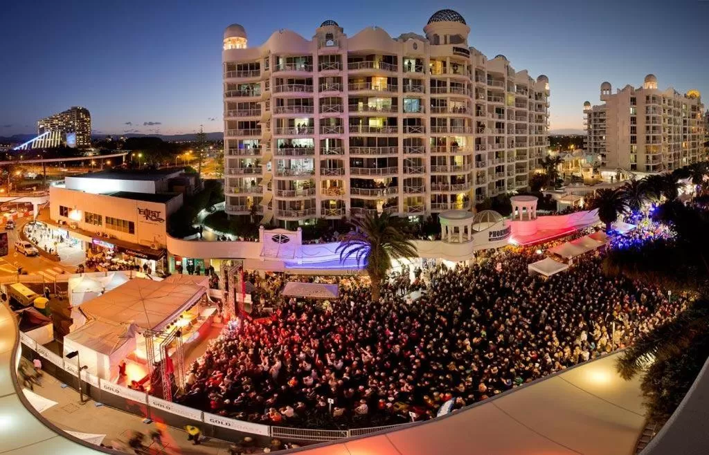 Street view in Broadbeach Holiday Apartments