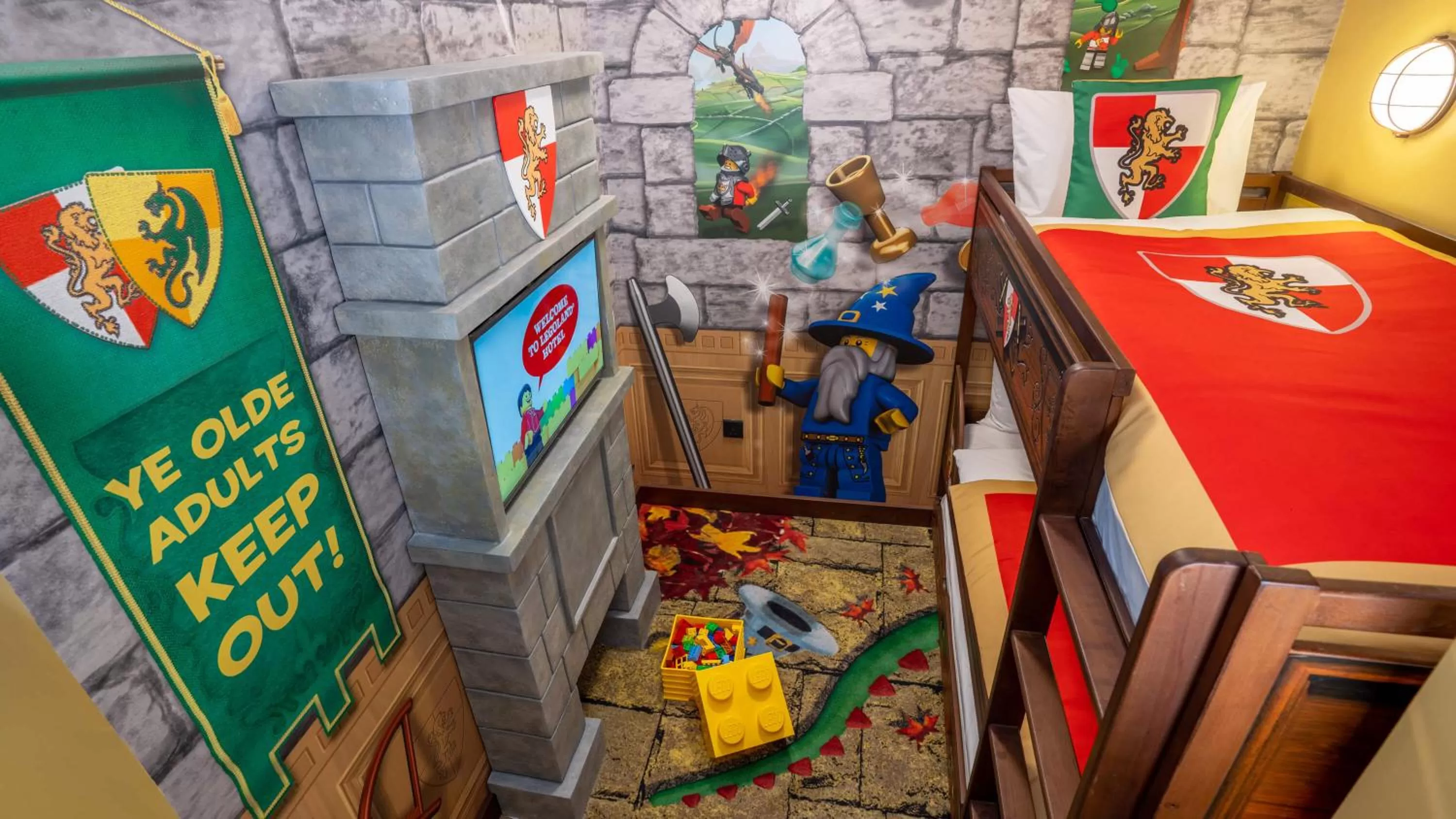 children in LEGOLAND Hotel Dubai