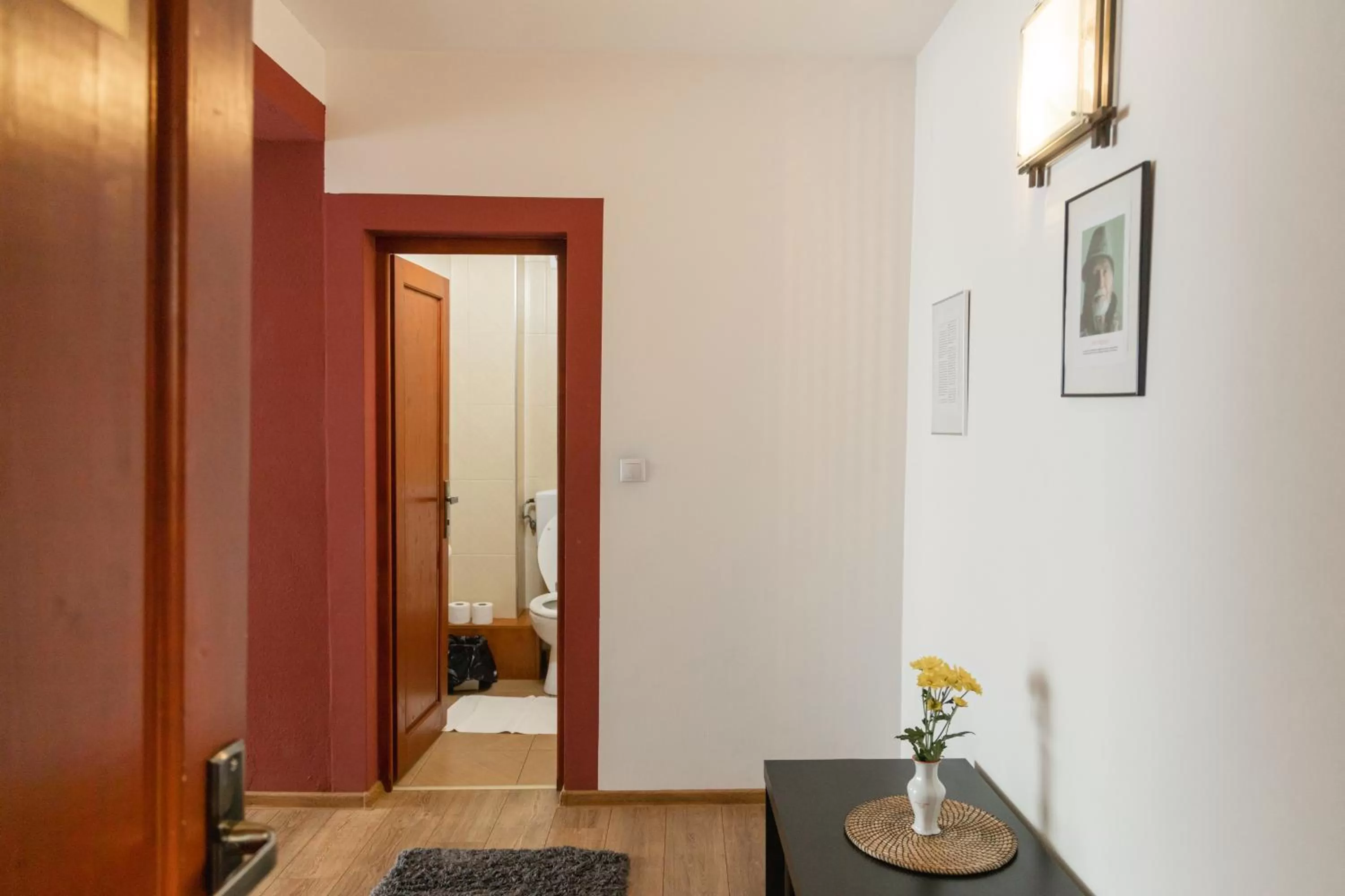 Toilet in Pensiunea Pictorilor