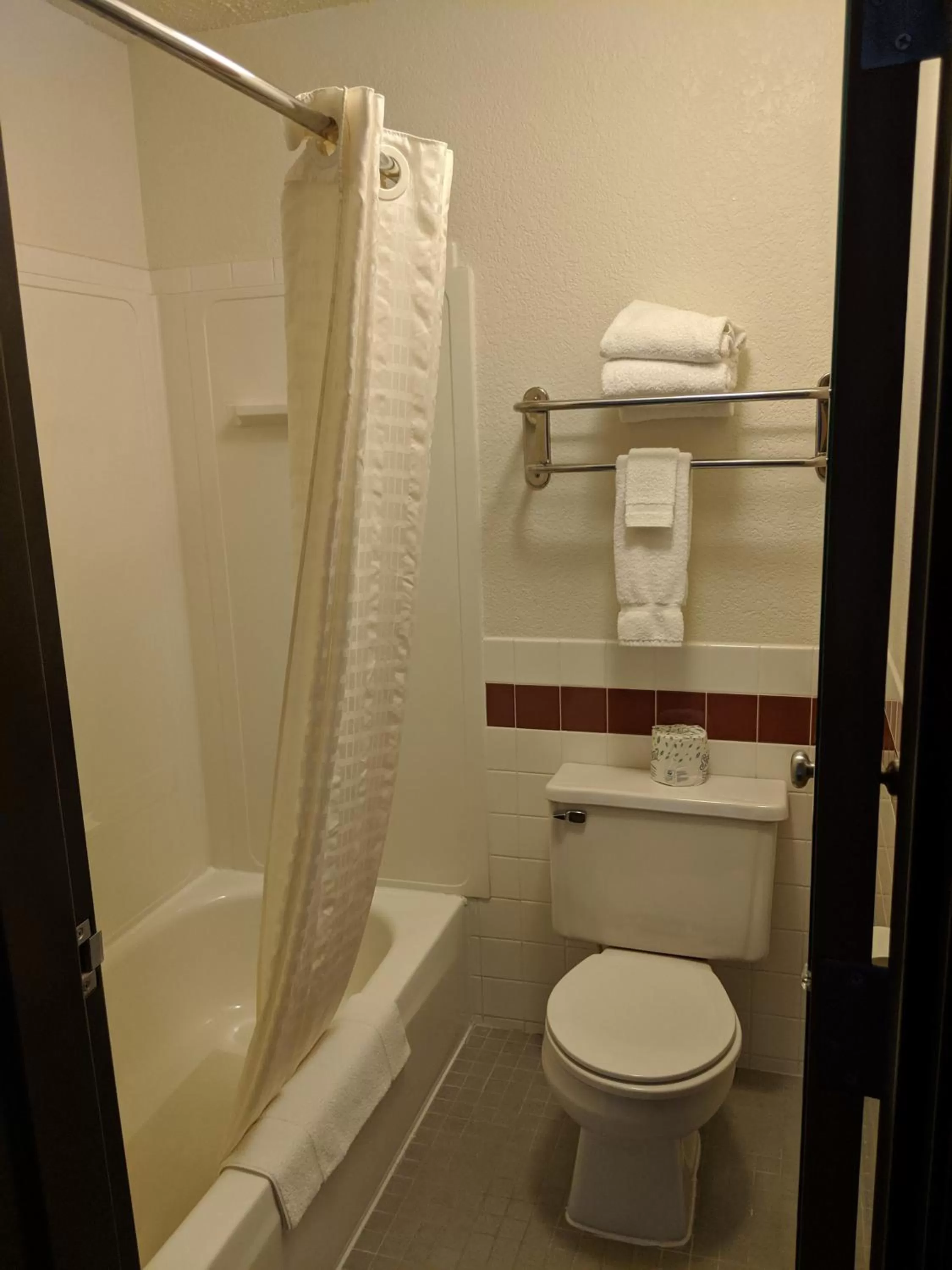 Shower in Boarders Inn and Suites by Cobblestone Hotels - Ripon
