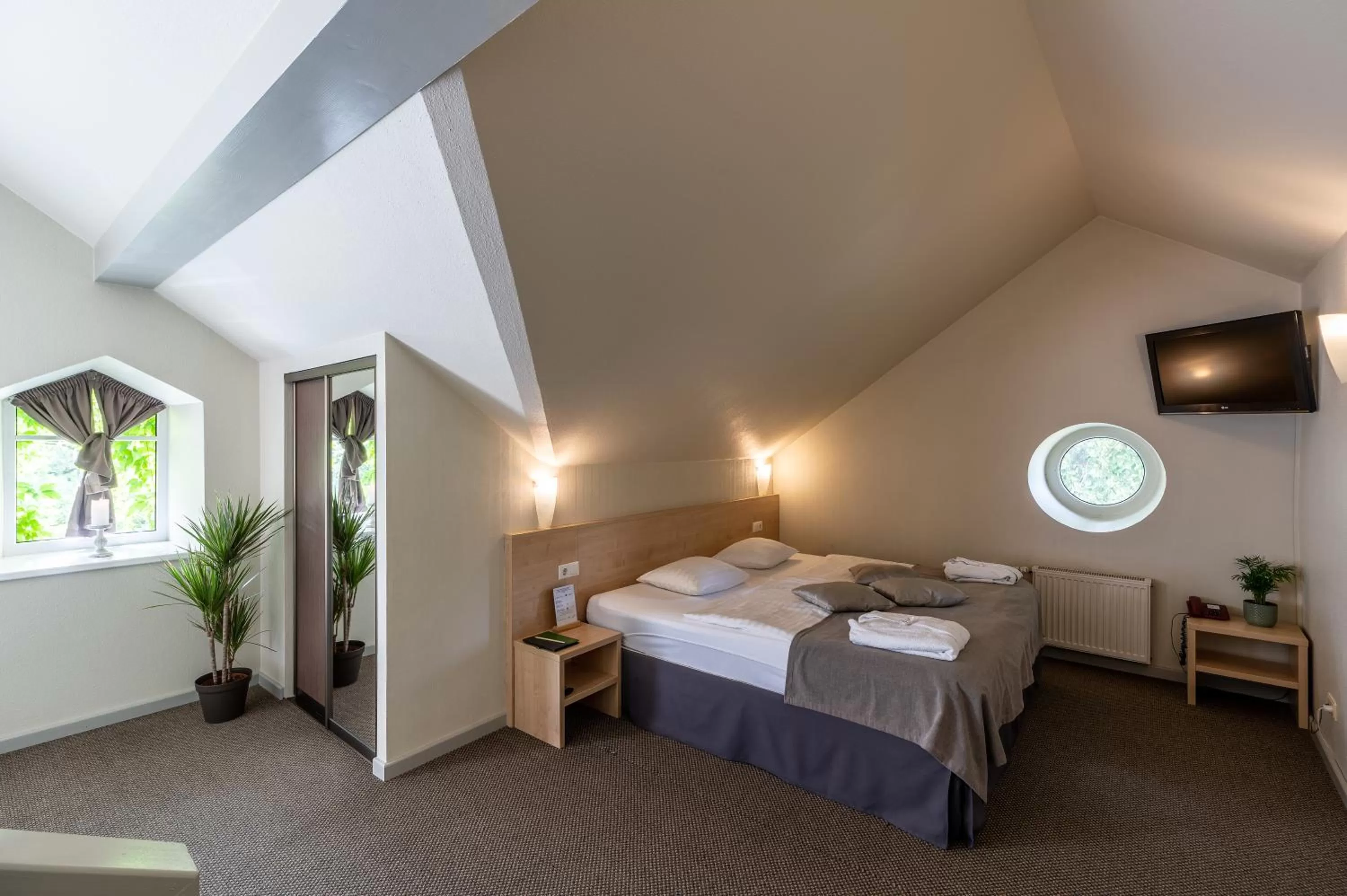 Photo of the whole room, Bed in Hotel Sigulda