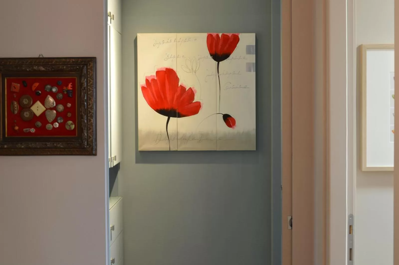 Decorative detail in B&B La Casa di Angela