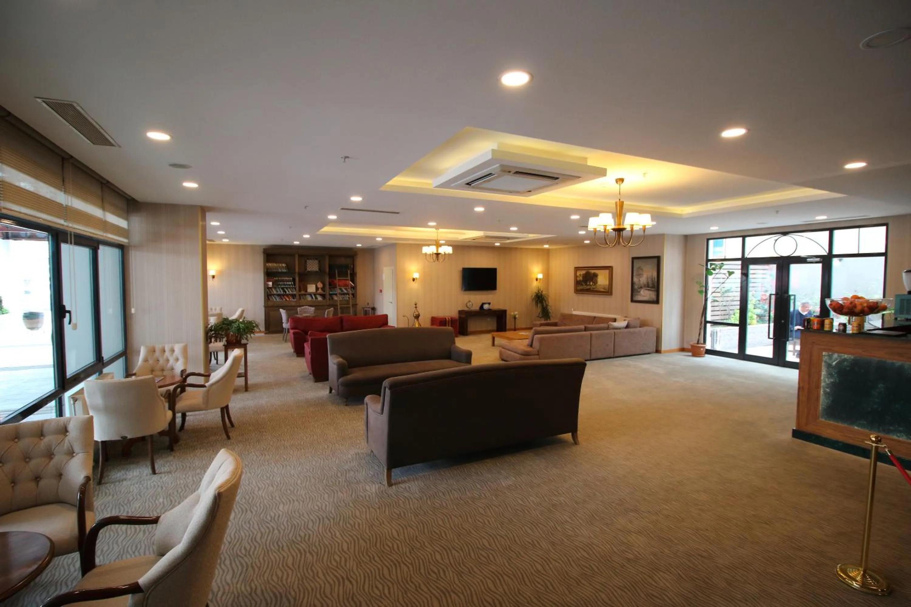 Lobby or reception in Sarissa Hotel