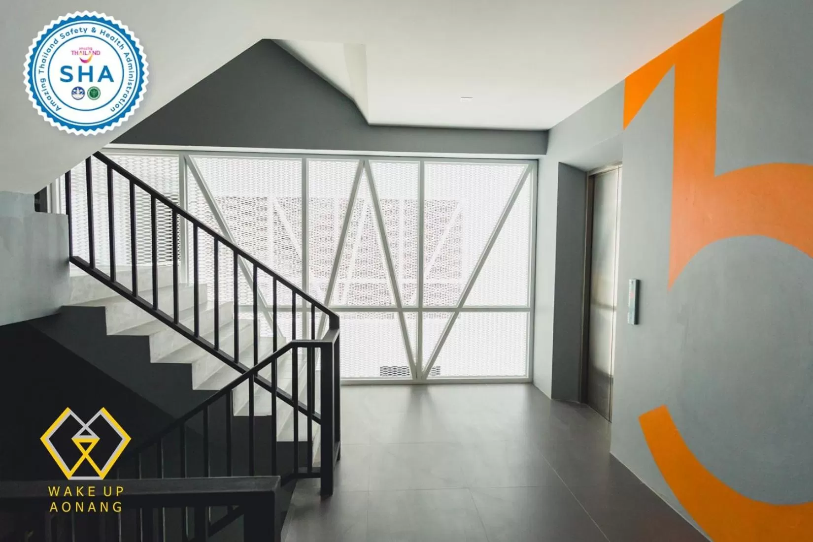 Decorative detail in Wake Up Aonang Hotel