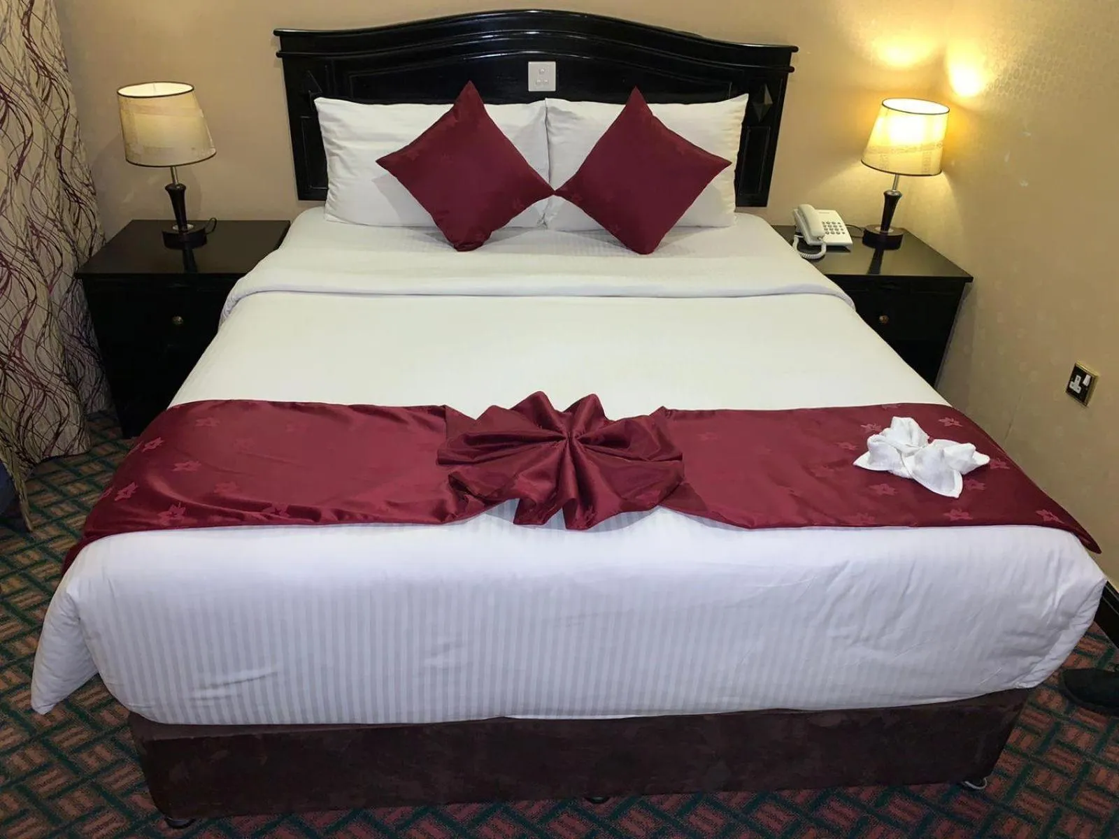 Bed in GSS Palace Hotel