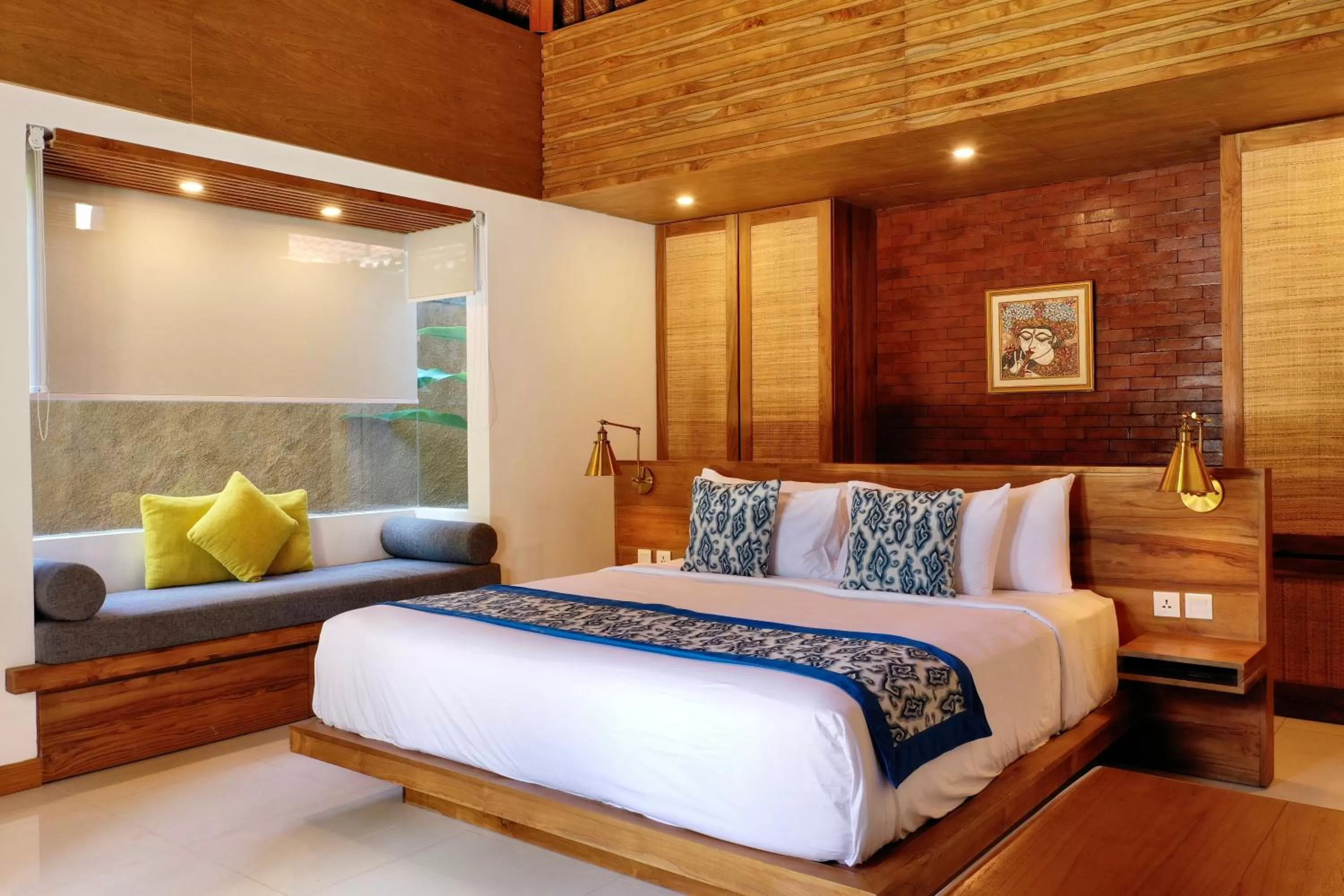 Bedroom, Bed in Sagara Villas and Suites Sanur by AHM