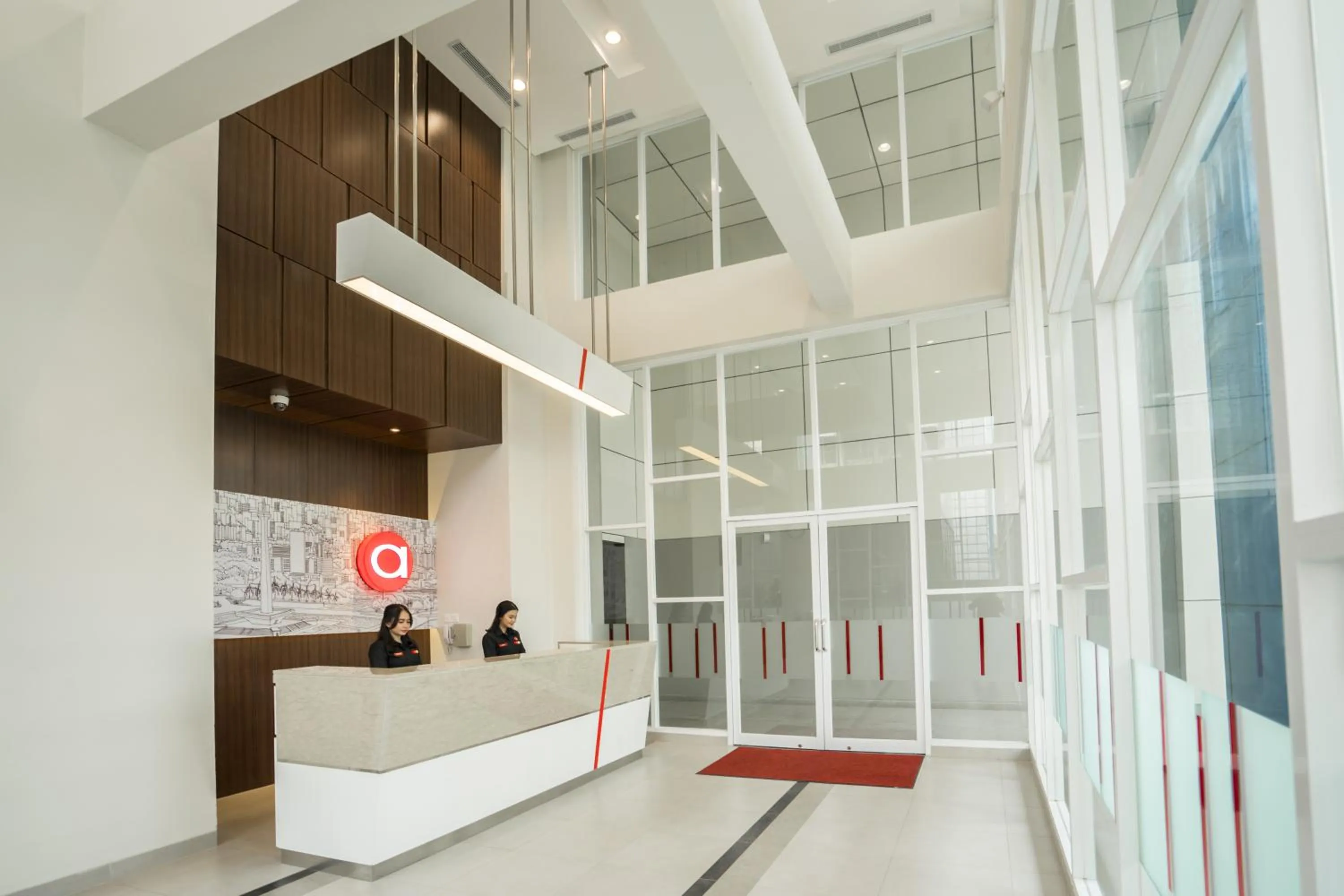 Lobby or reception in Amaris Hotel Fachrudin – Tanah Abang