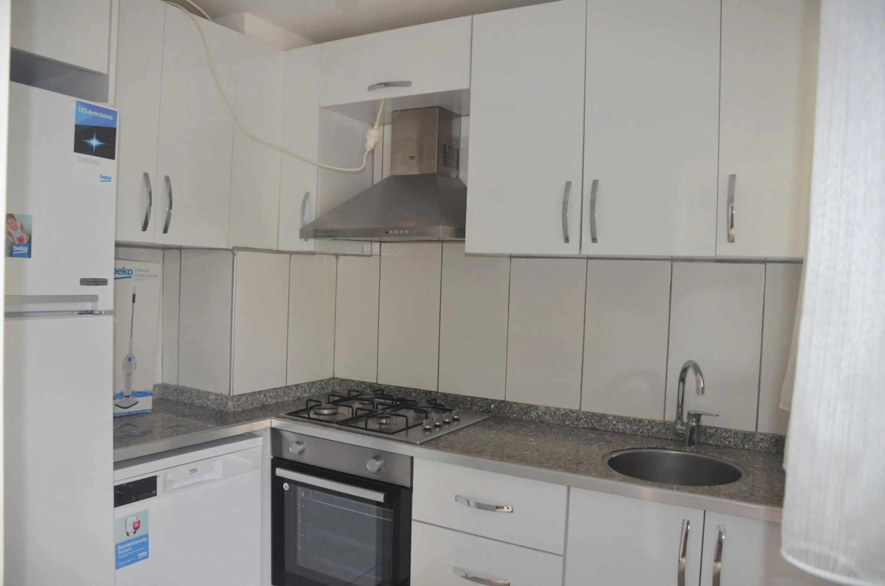 Kitchen or kitchenette in Valeri Beach Hotel