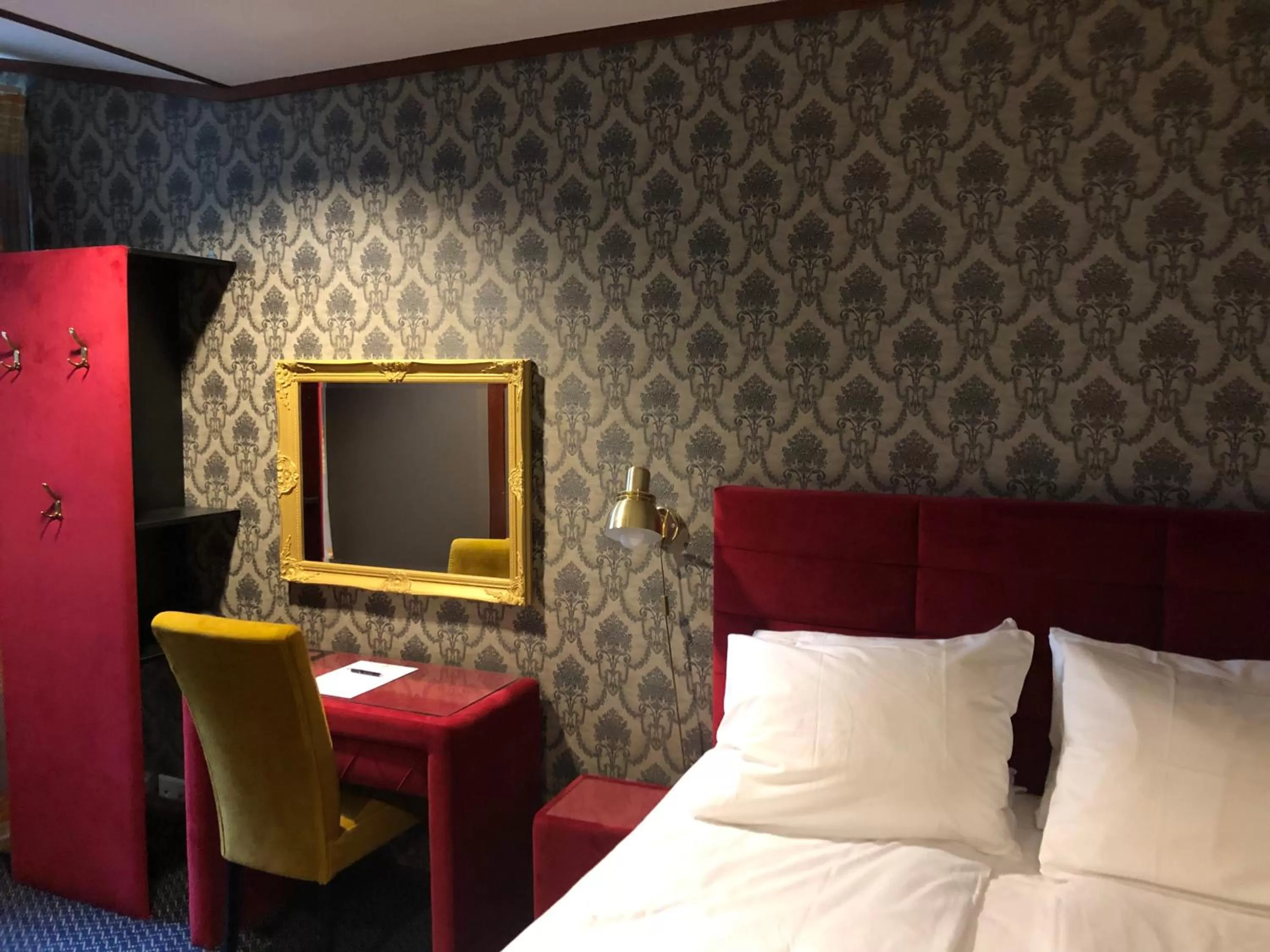 Decorative detail, Bed in Grand Hotel Arendal - Unike Hoteller