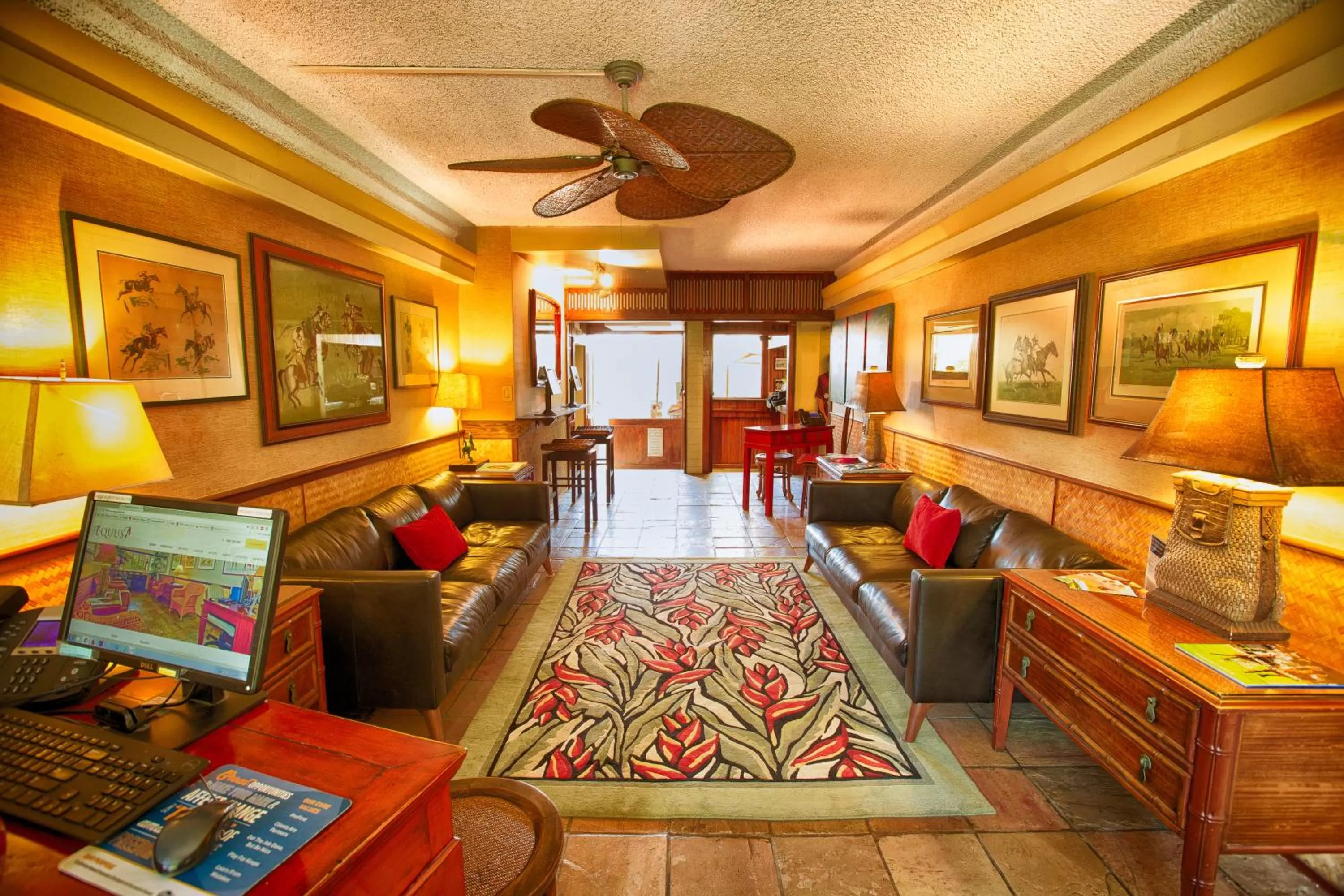 Lobby or reception in The Equus