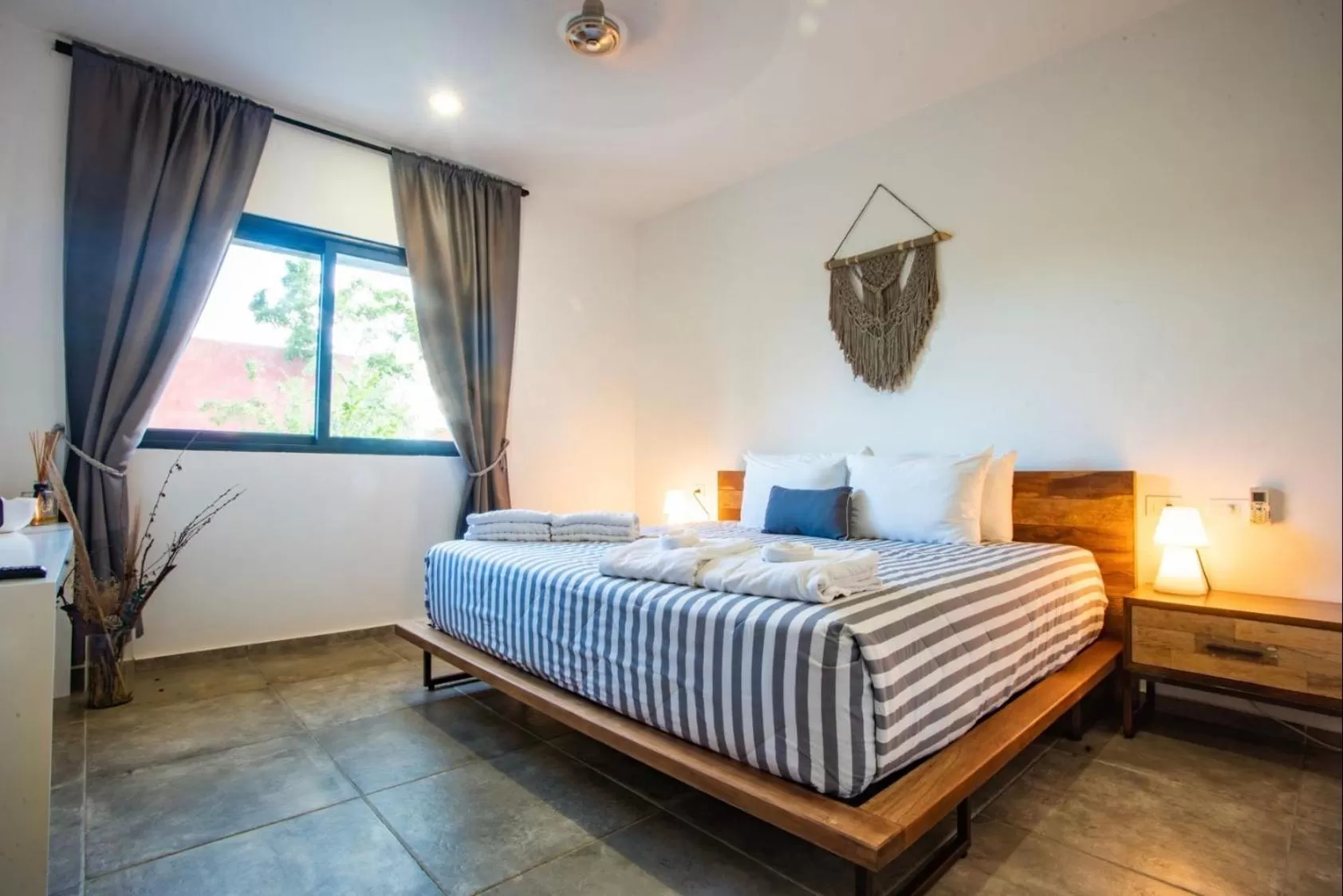 Bedroom, Bed in Panacea Condo Tulum