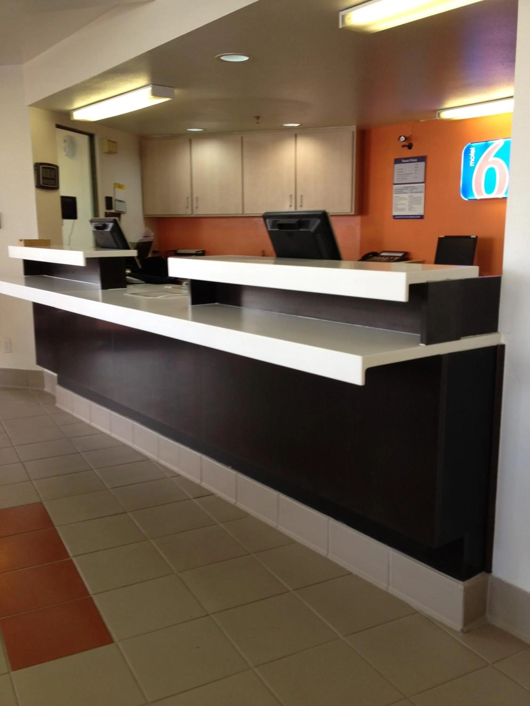 Lobby or reception in Motel 6-Brownsville, TX North