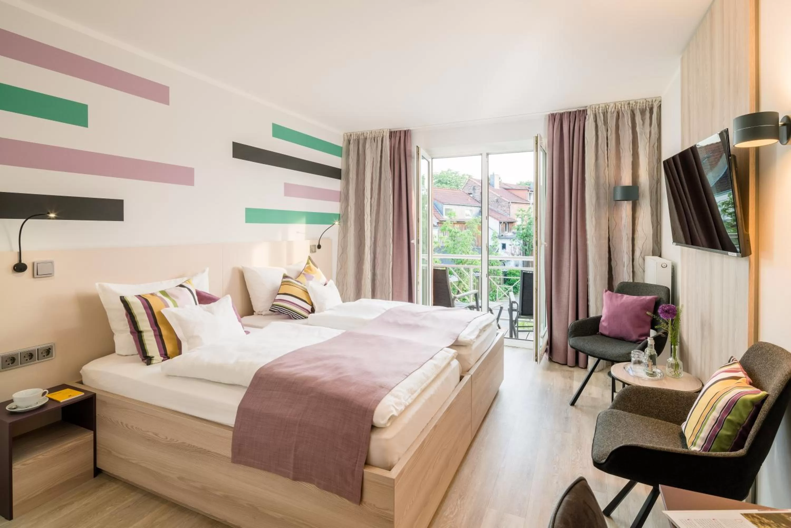 Bed in Hotel Blumlage