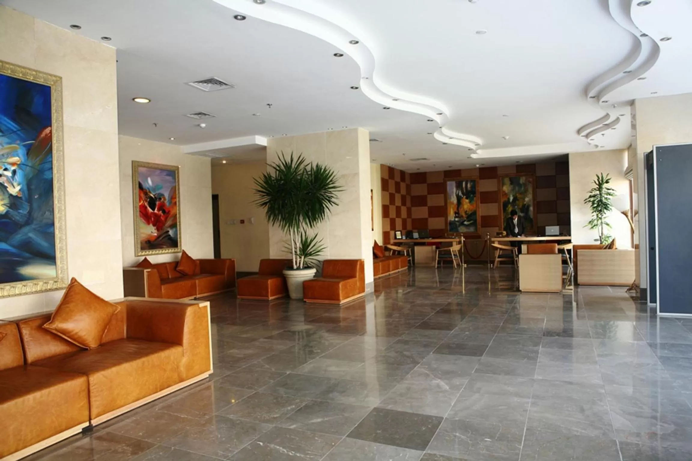 Lobby or reception in Le Jazz Hotel