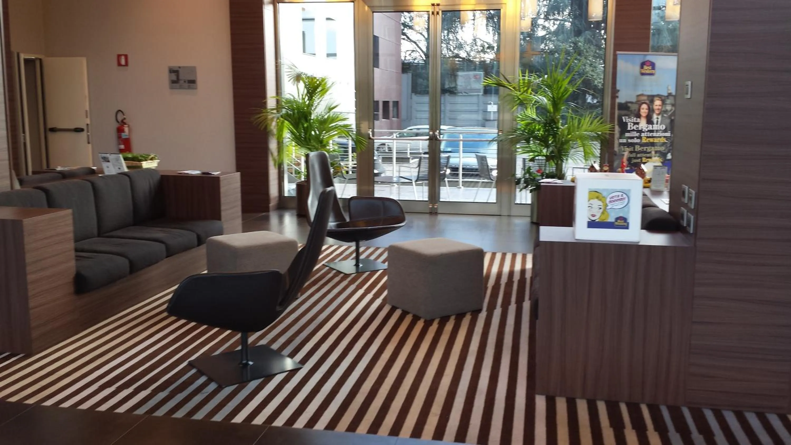 Lobby or reception in Best Western Plus Hotel Monza e Brianza Palace