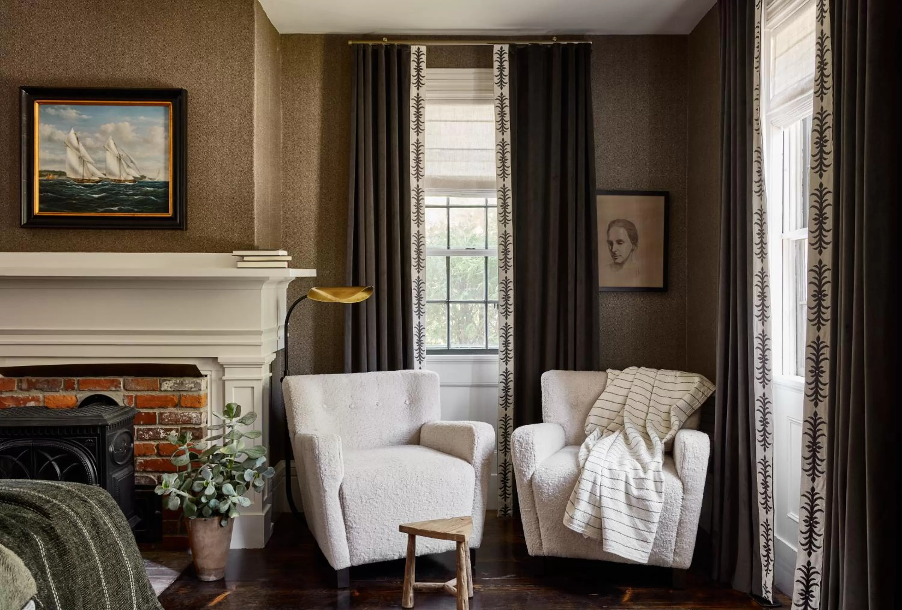 Decorative detail in Kennebunkport Captains Collection