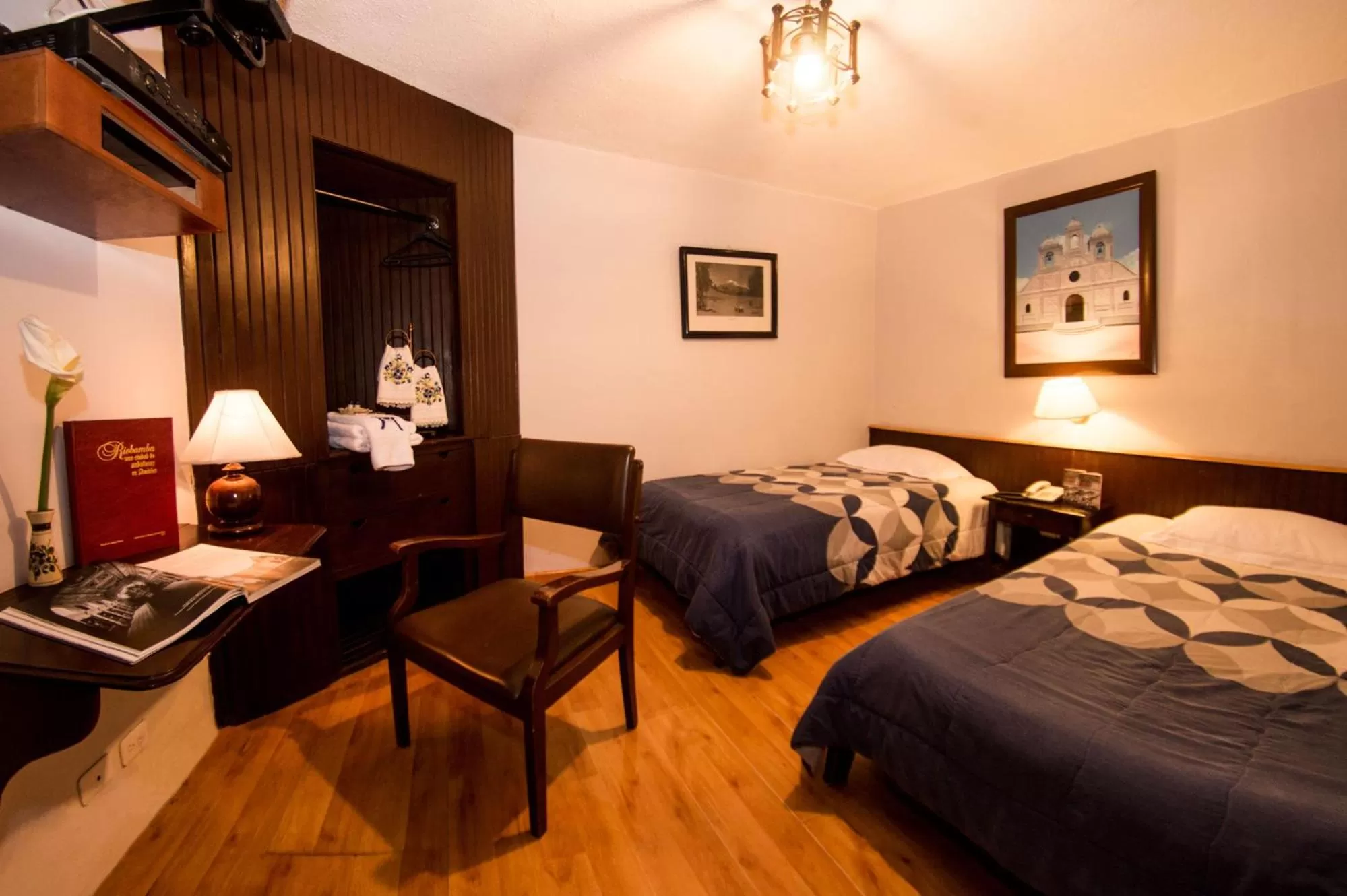 Decorative detail, Bed in Hotel Montecarlo