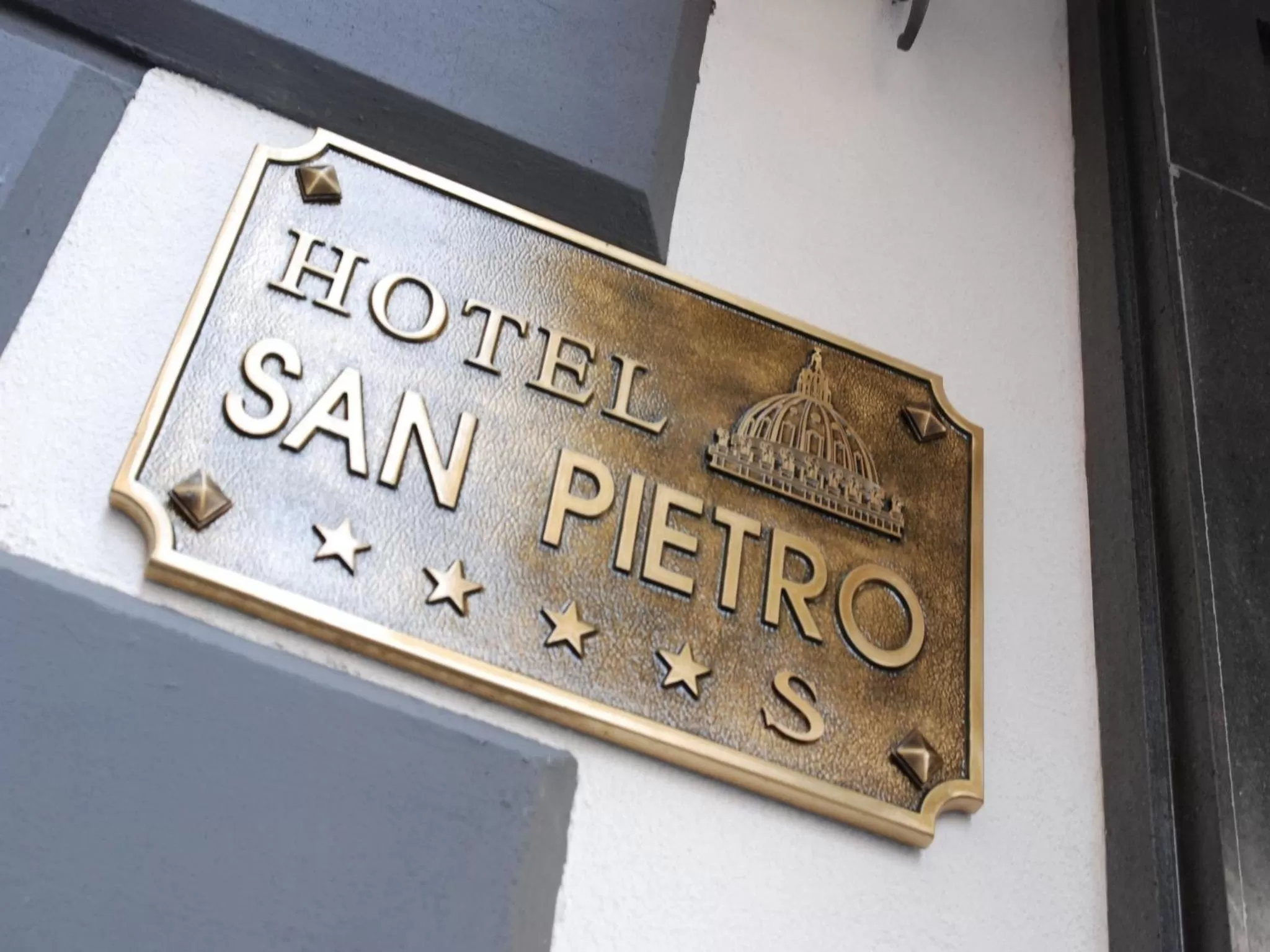 Decorative detail in Hotel San Pietro
