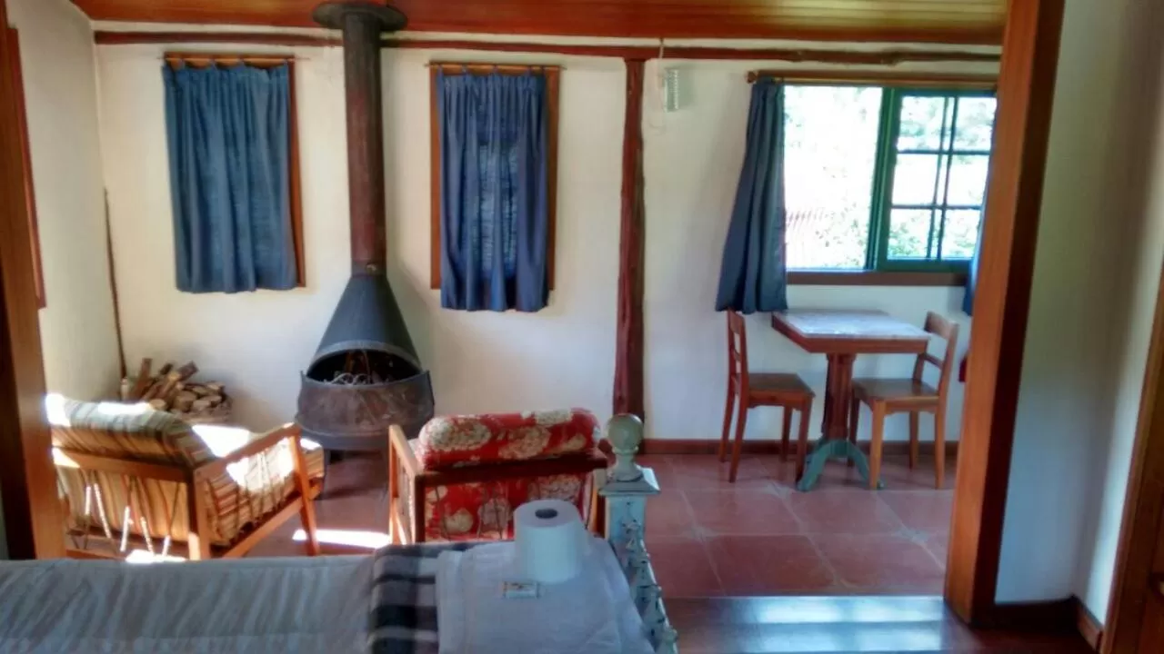 Bed in Pousada Mariza