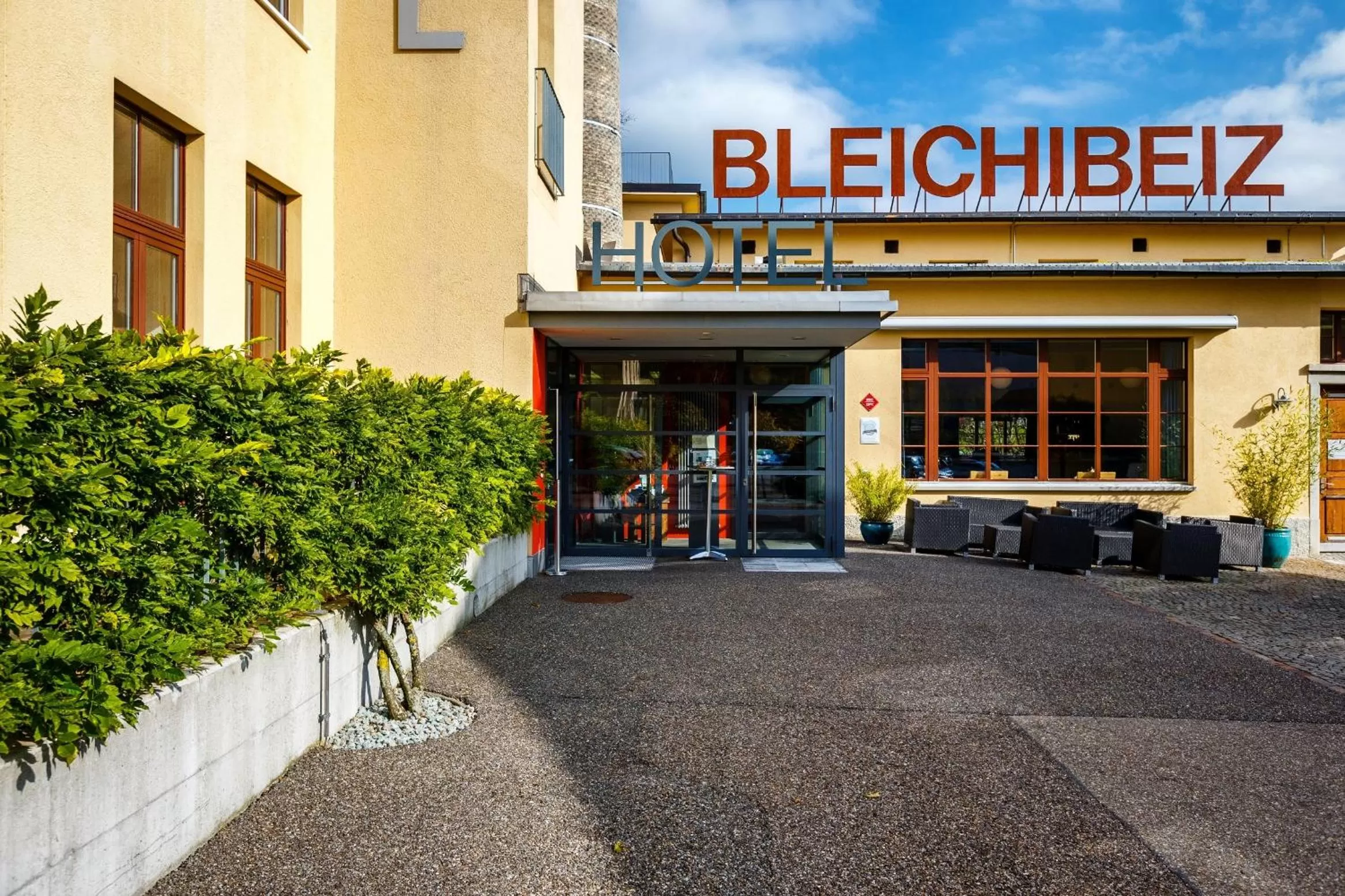 Facade/entrance in Hotel Bleichibeiz
