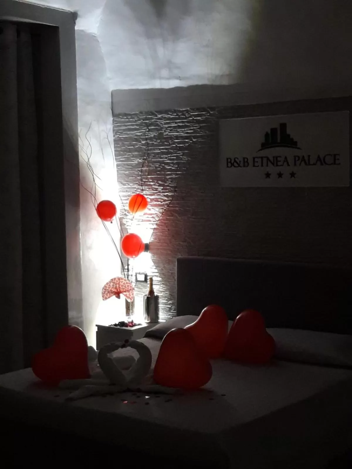 Bed in B&B Etnea Palace