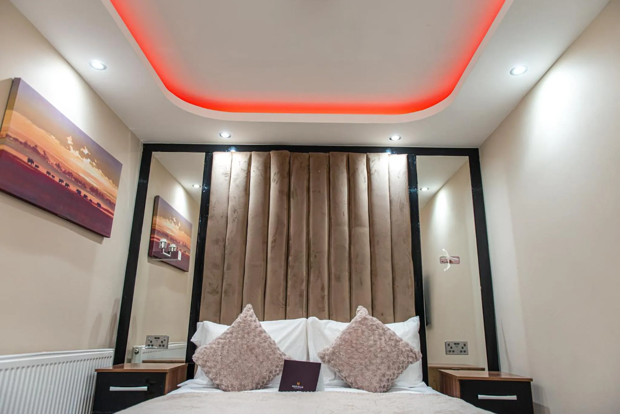 Bed in Meridian Serviced Apartments