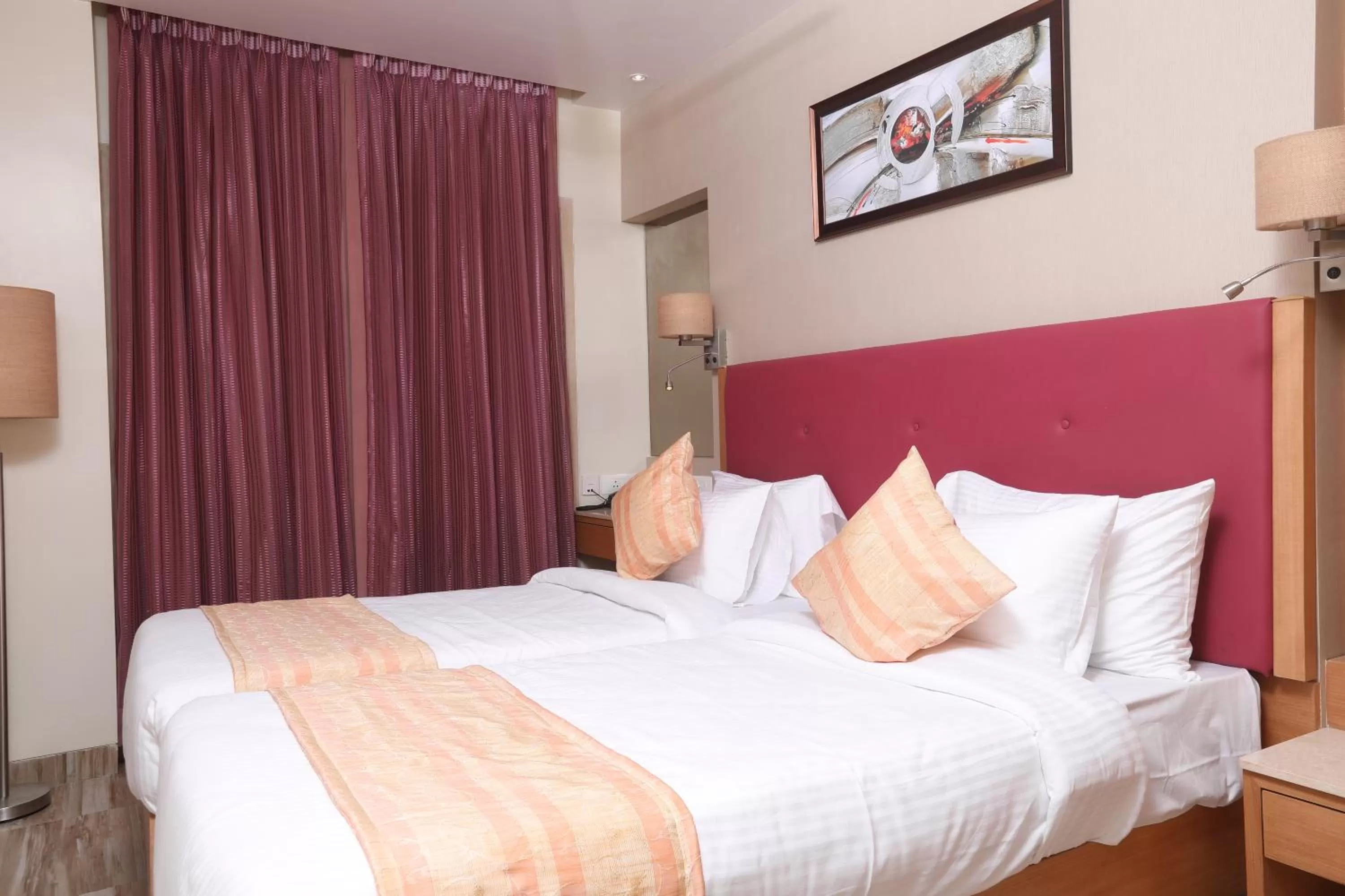 Bed in Hotel Cliffton