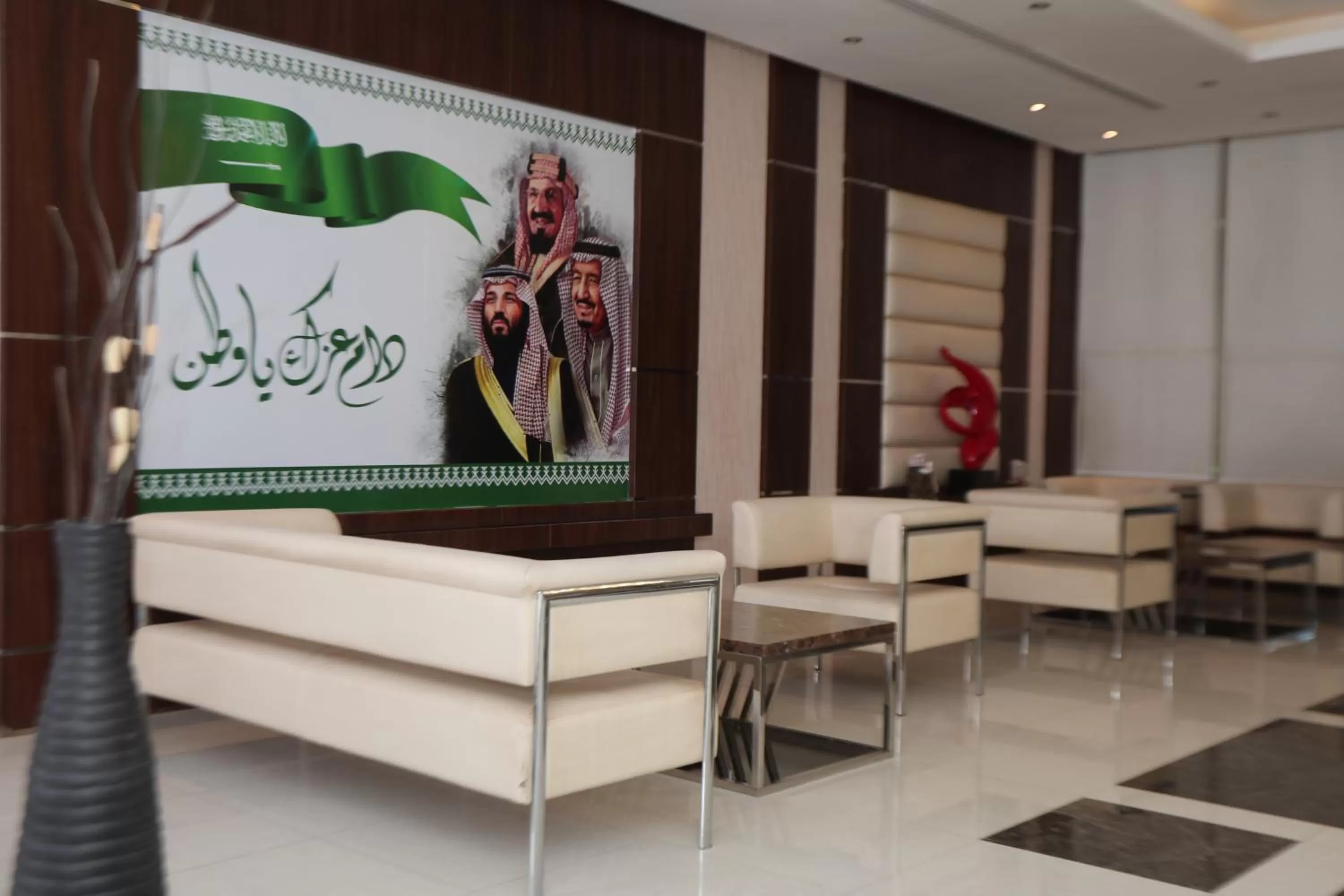 Seating area in Samaya Suites